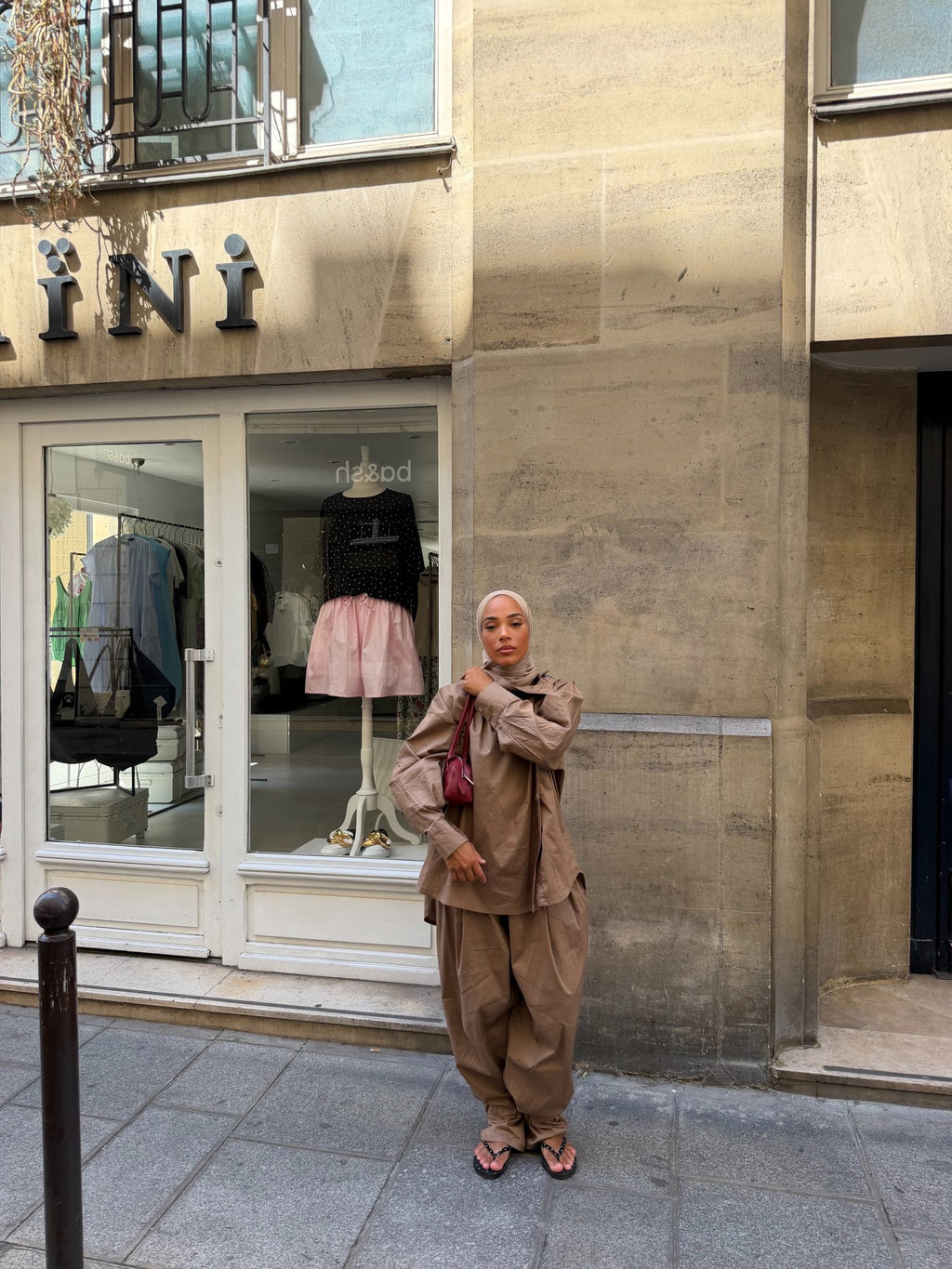 Ensemble Zayna Café au lait - TAHIRA