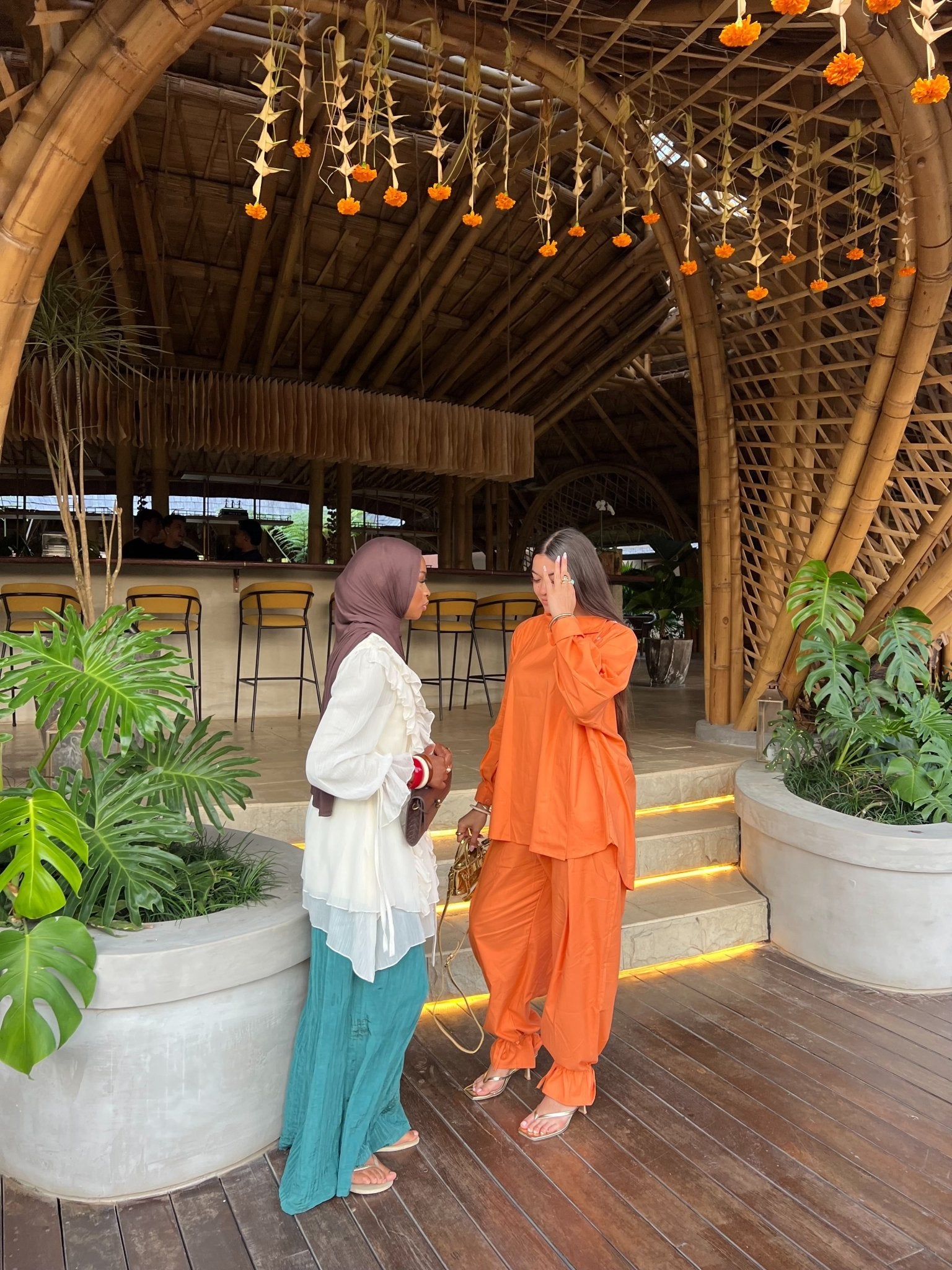 Ensemble Zayna Orange - TAHIRA