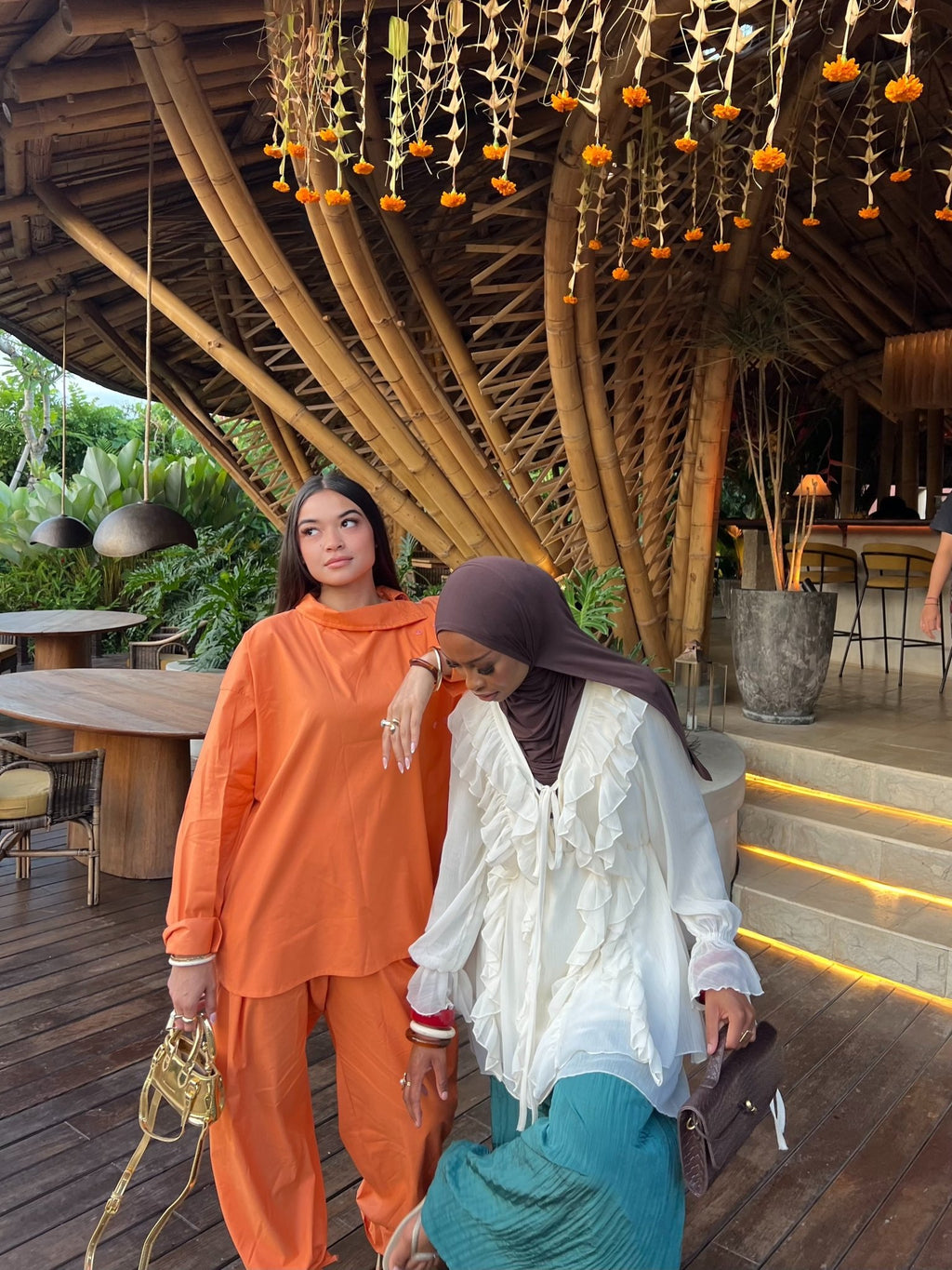 Ensemble Zayna Orange - TAHIRA