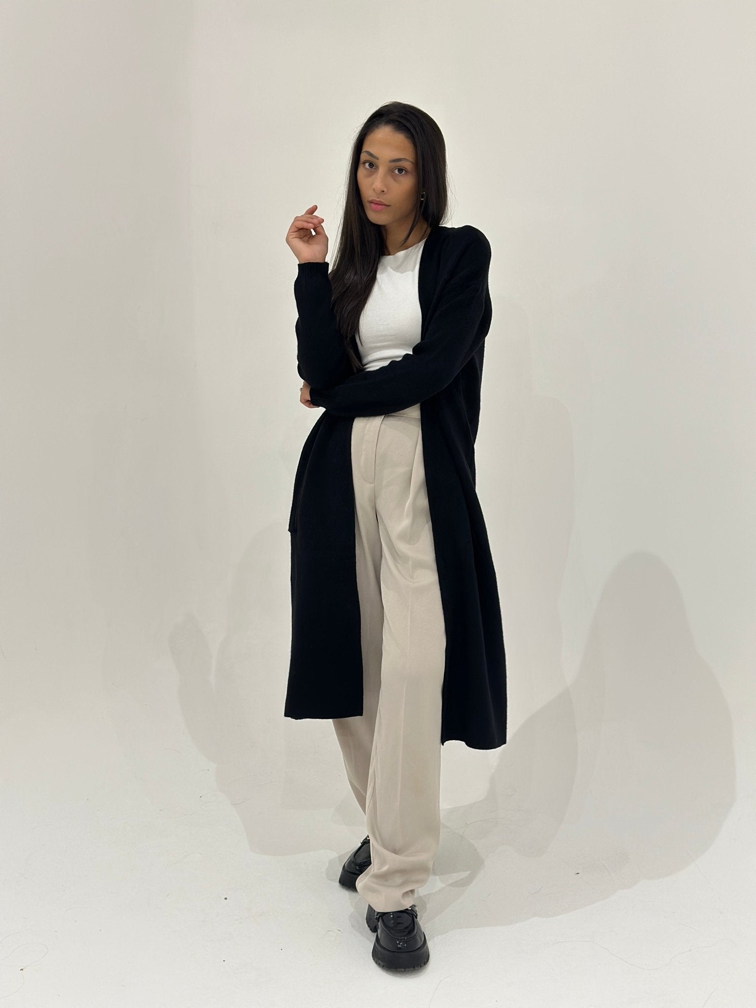 Gilet Lara Noir - TAHIRA
