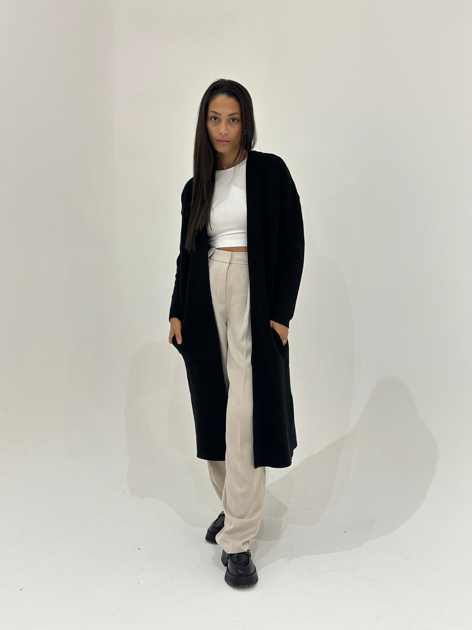 Gilet Lara Noir - TAHIRA