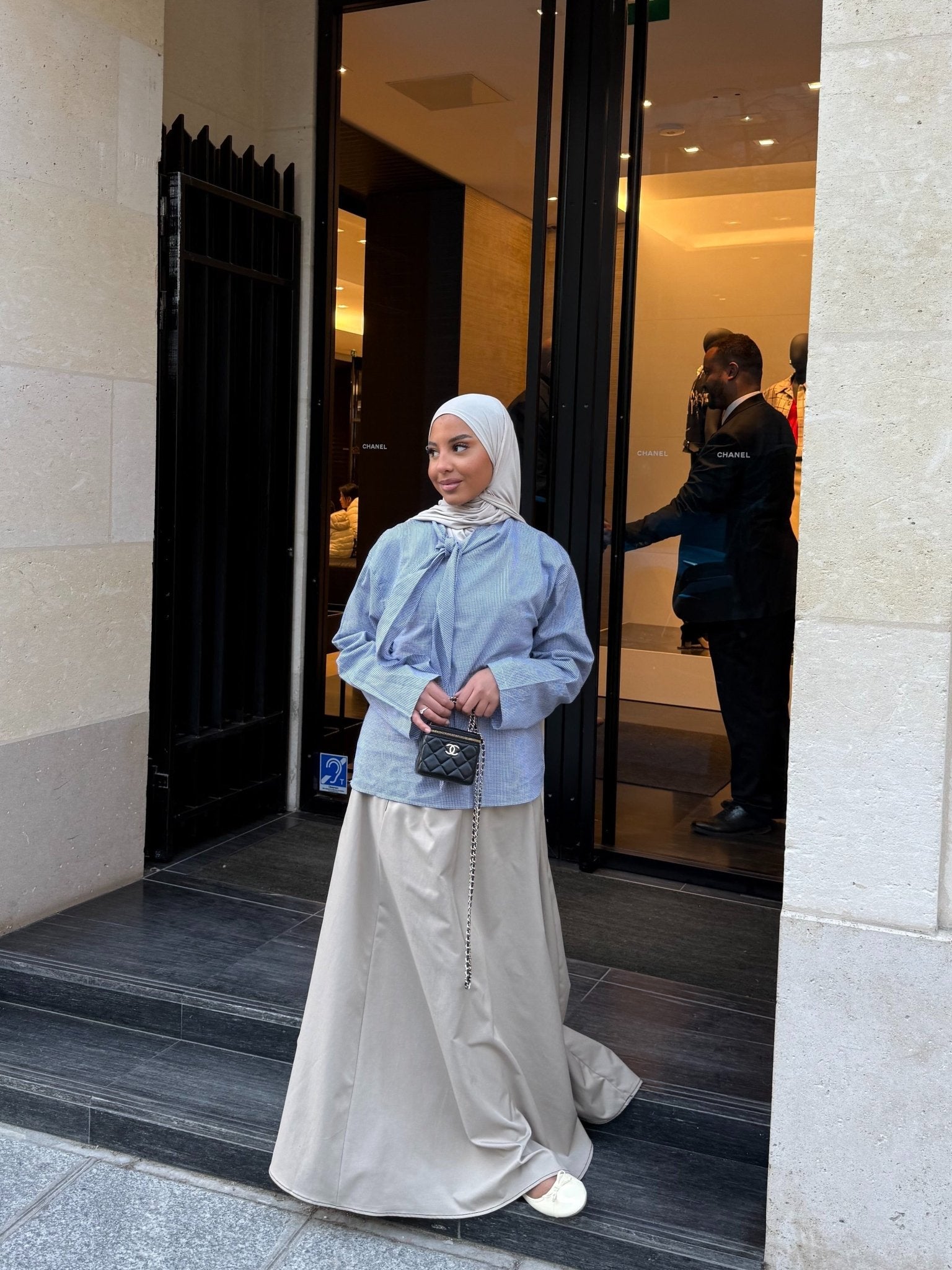 Haut Veronica Bleu - TAHIRA