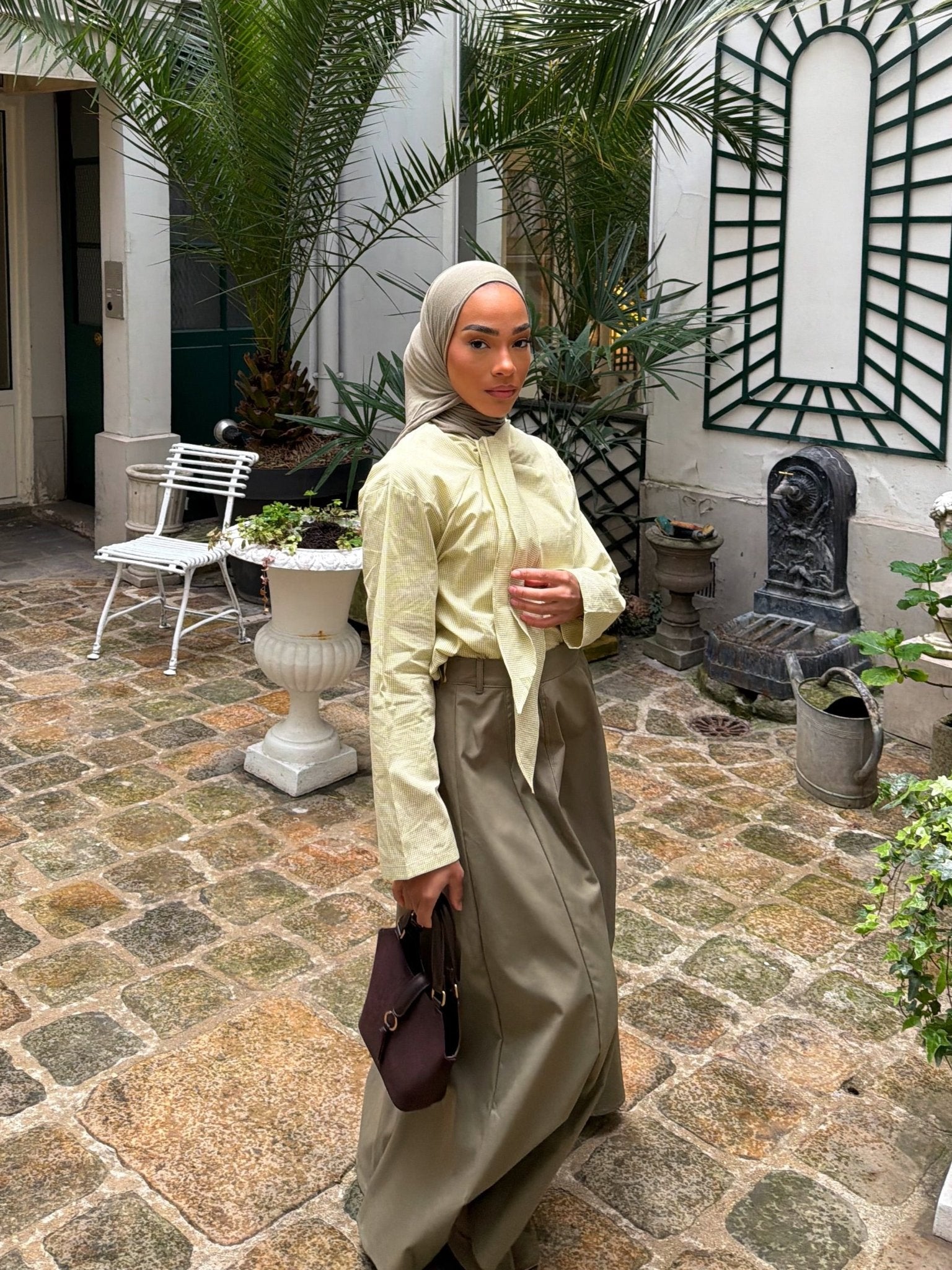 Haut Veronica Vert - TAHIRA