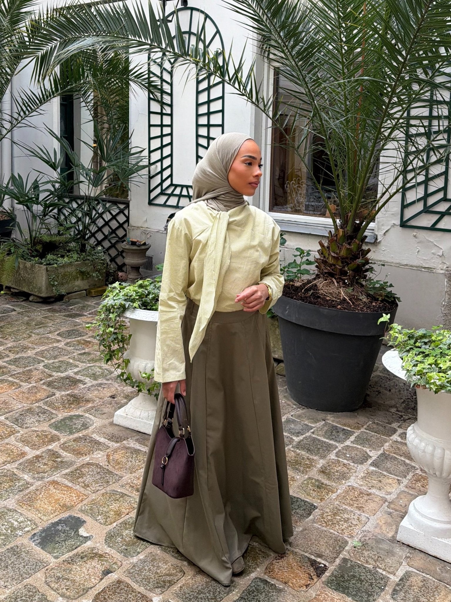 Haut Veronica Vert - TAHIRA