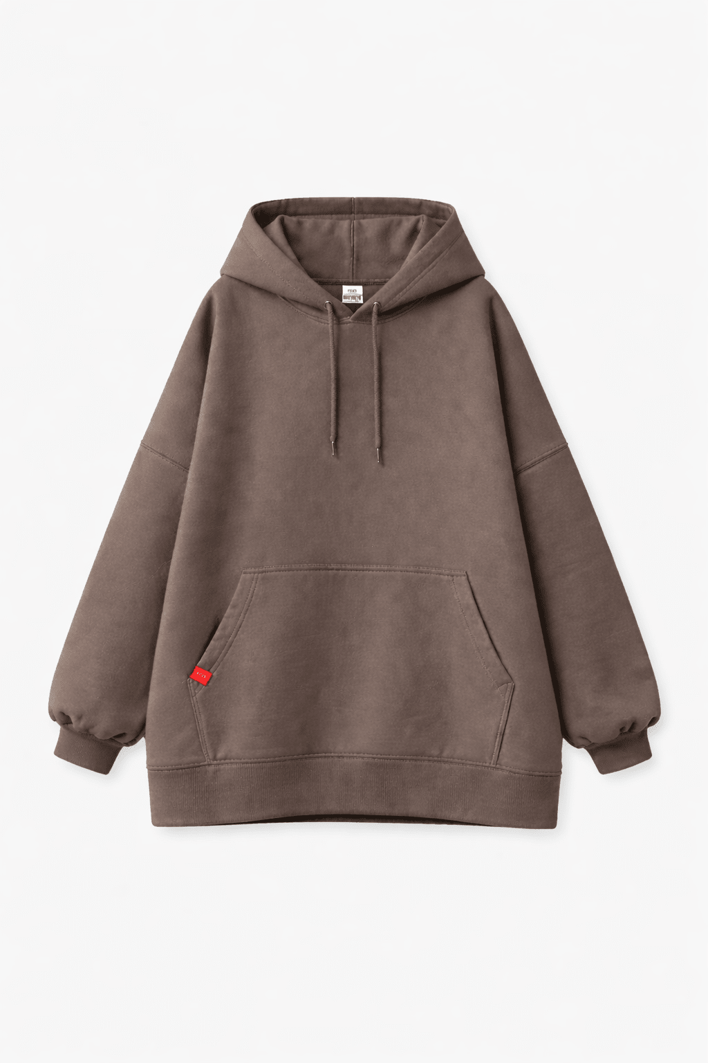 Hoodie Oversize Heavy Taupe - TAHIRA