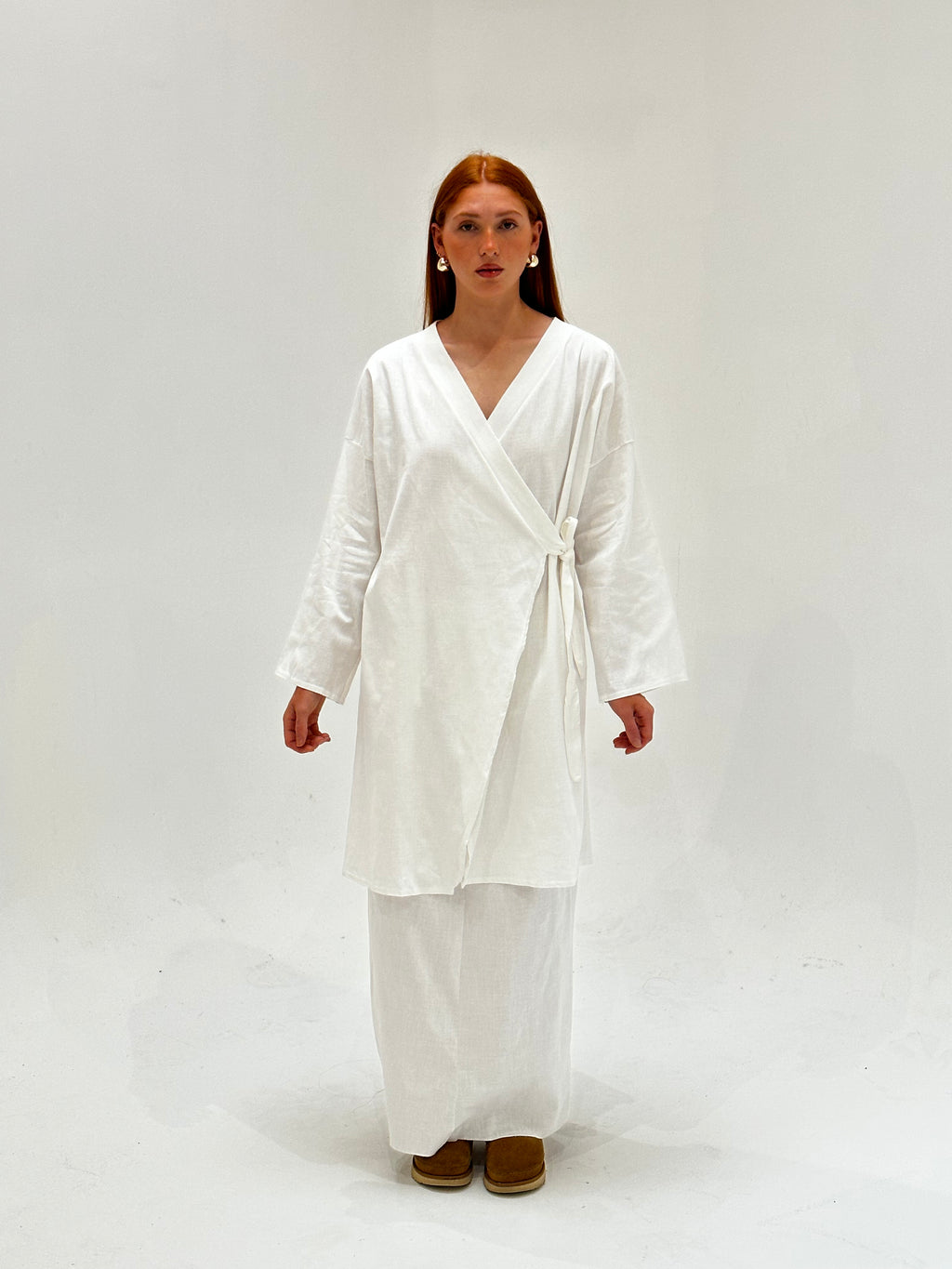 Ensemble Jupe Anglophone Blanc