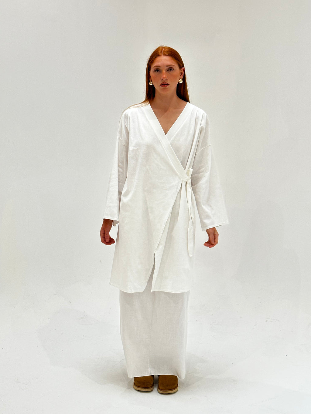 Ensemble Jupe Anglophone Blanc