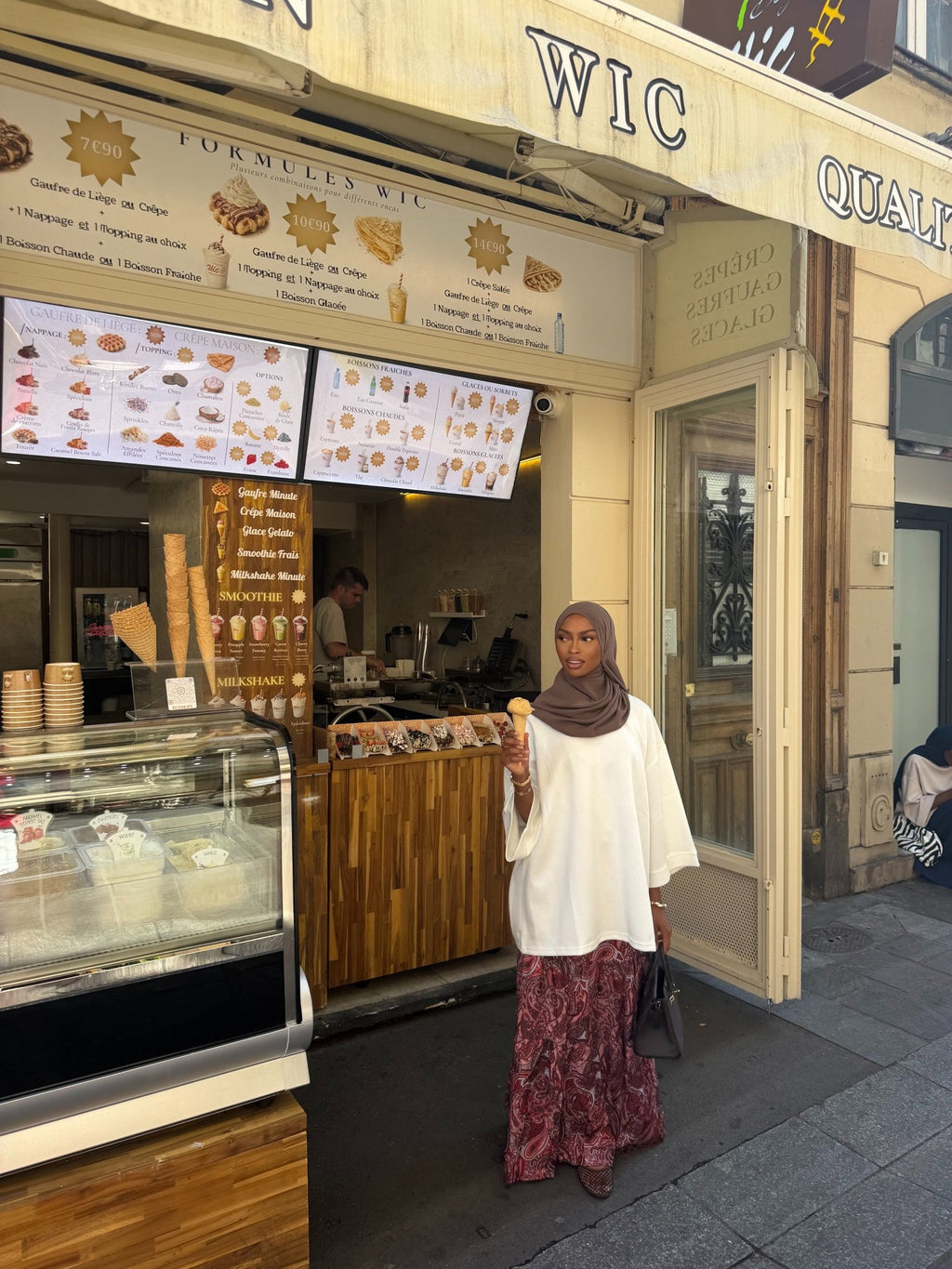 Jupe Bohème Sahar Vieux-rose - TAHIRA