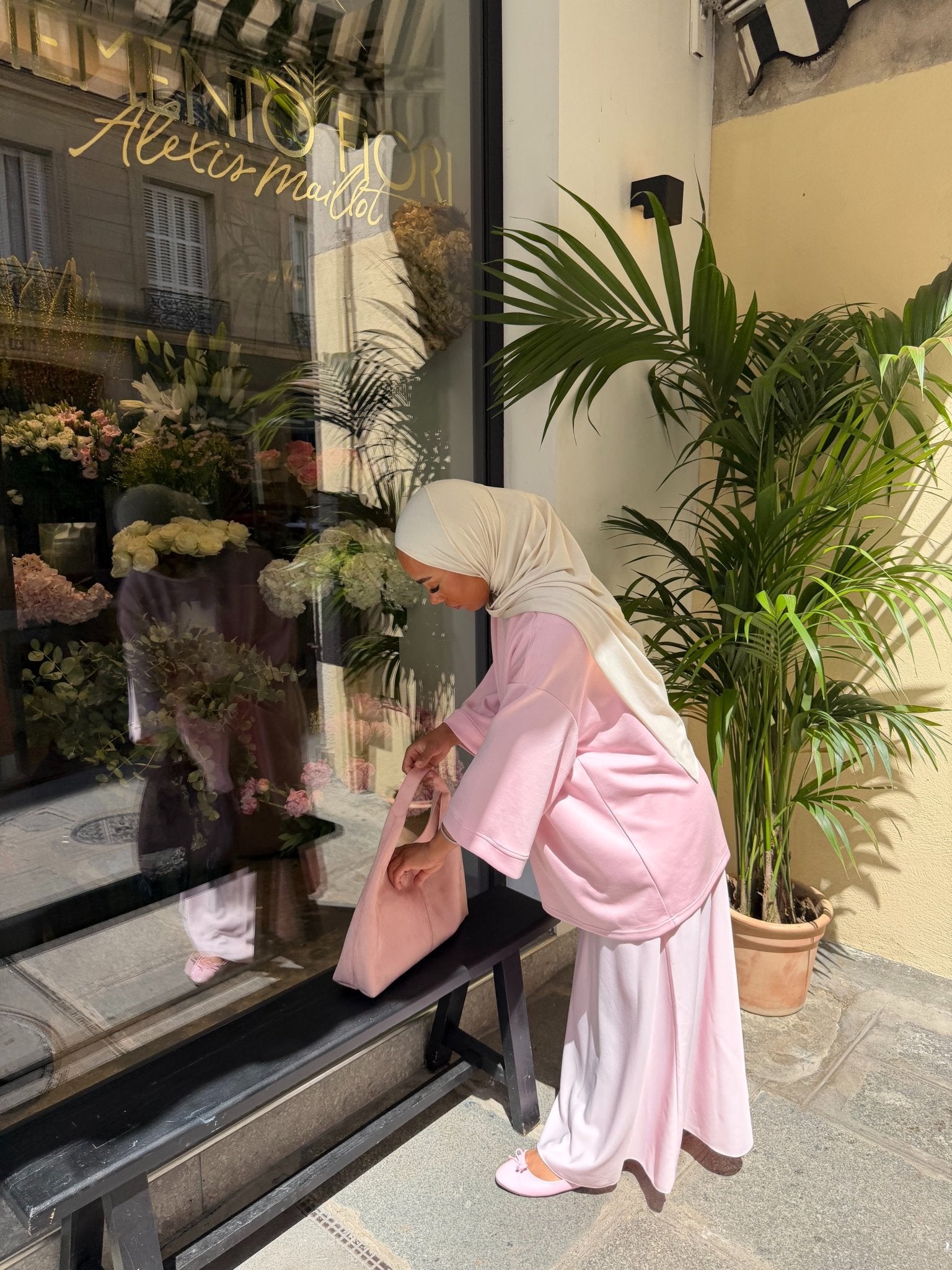 Jupe Inès Rose - TAHIRA