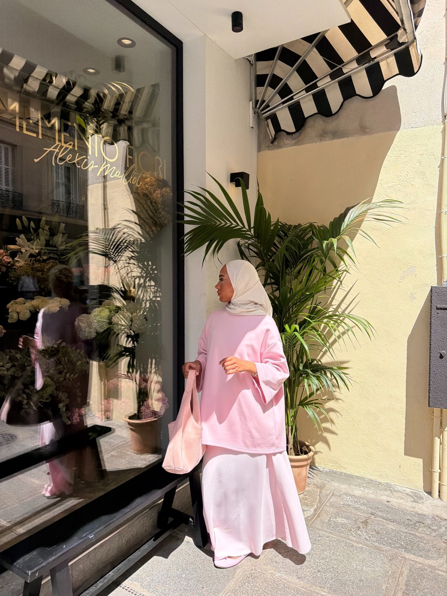 Jupe Inès Rose - TAHIRA