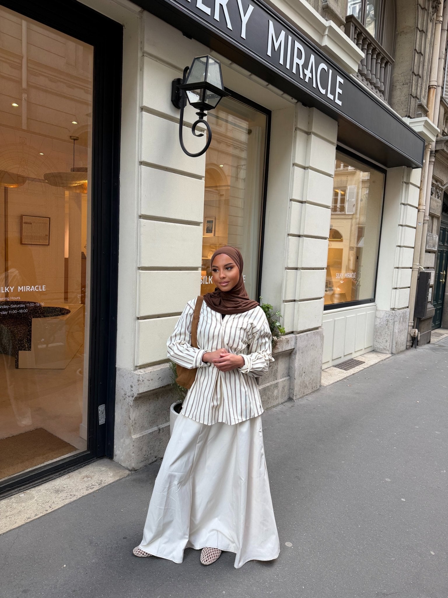 Jupe Jenny Beige Crème - TAHIRA