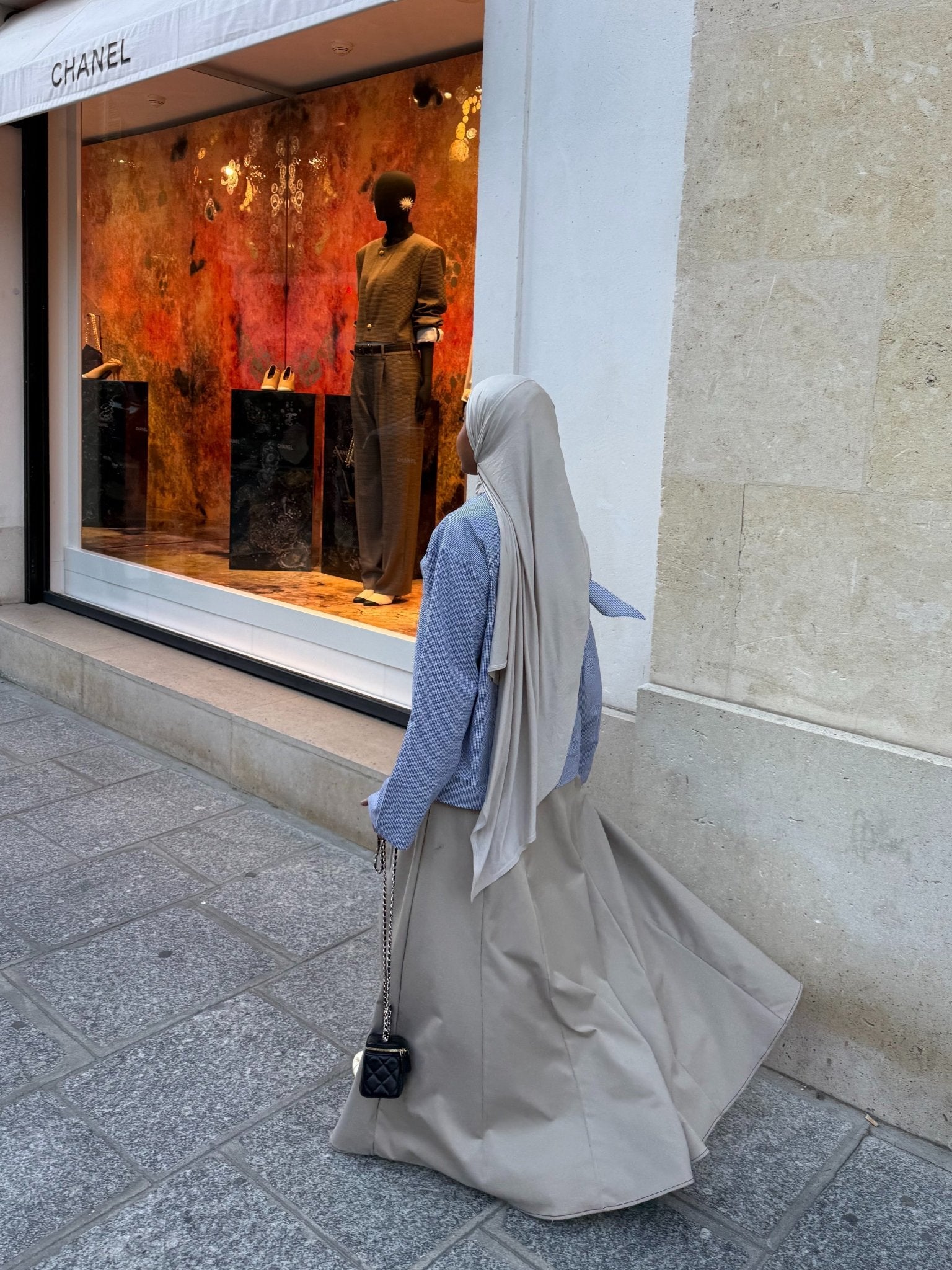 Jupe Jenny Taupe - TAHIRA