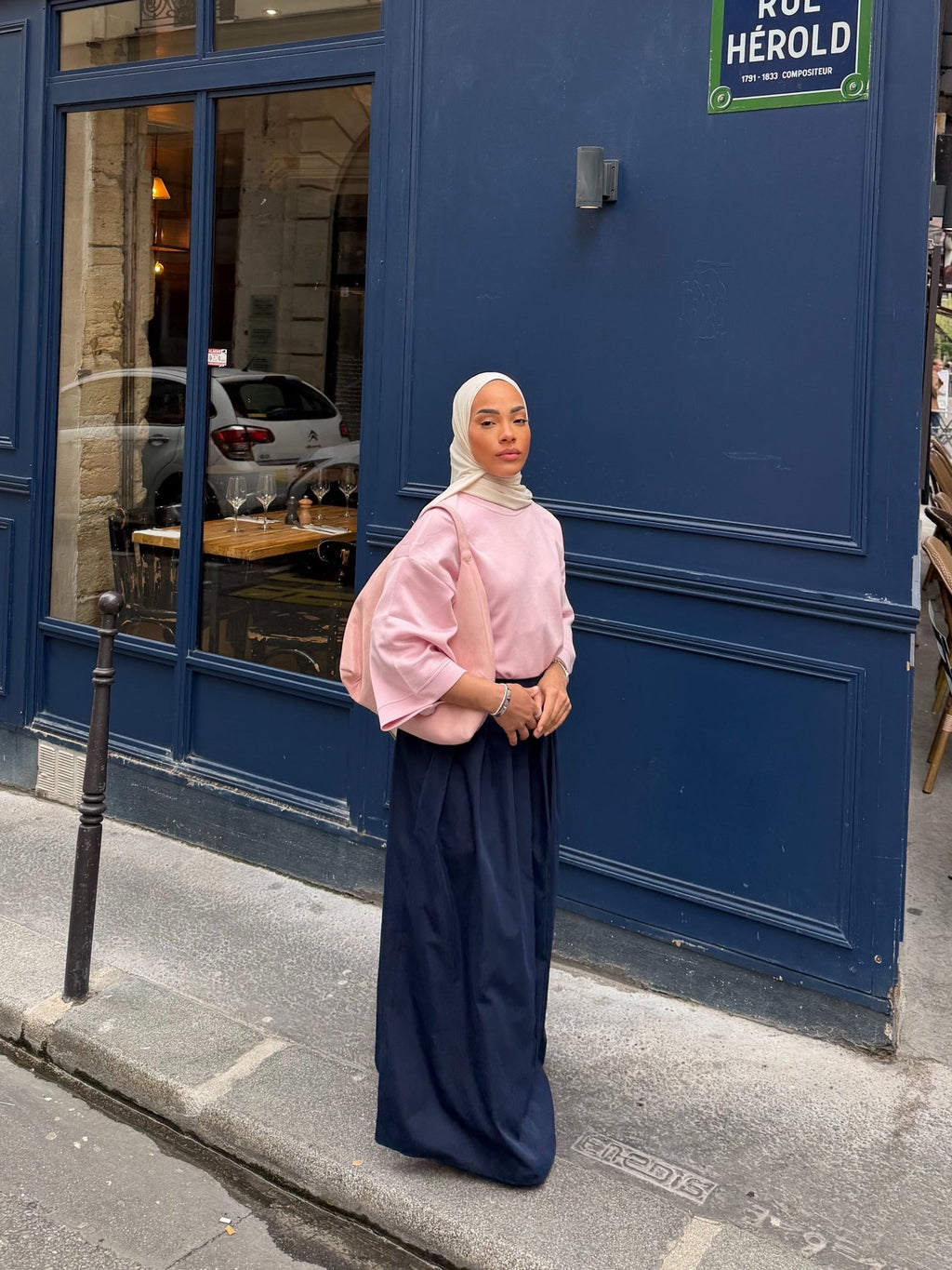 Jupe Louna Bleu Nuit - TAHIRA