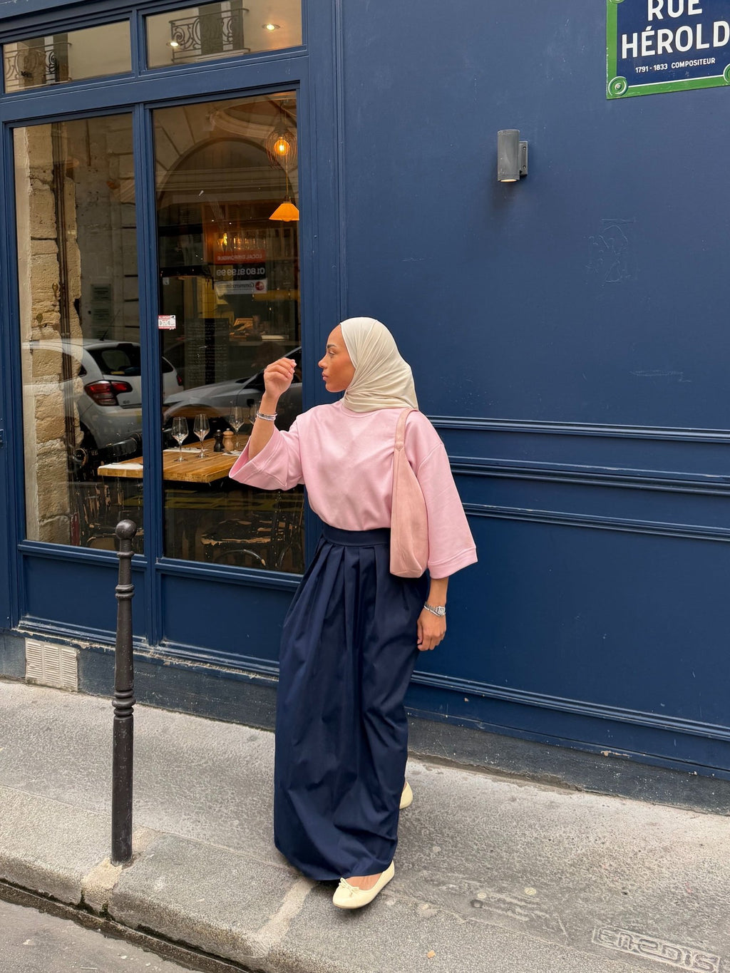 Jupe Louna Bleu Nuit - TAHIRA