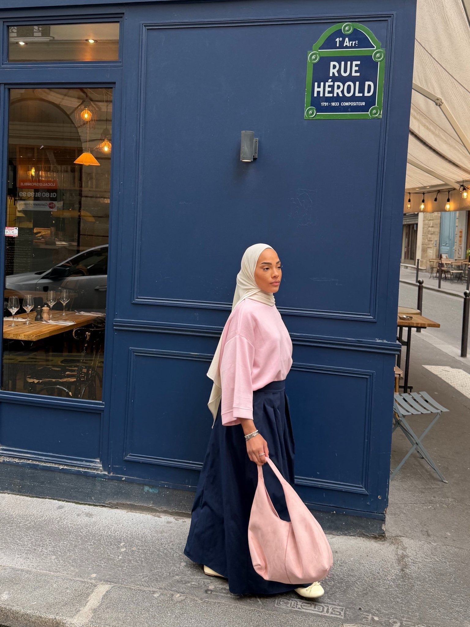 Jupe Louna Bleu Nuit - TAHIRA