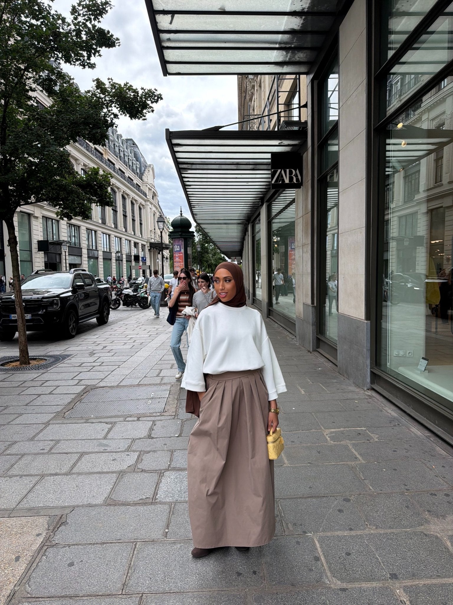 Jupe Louna Sable - TAHIRA