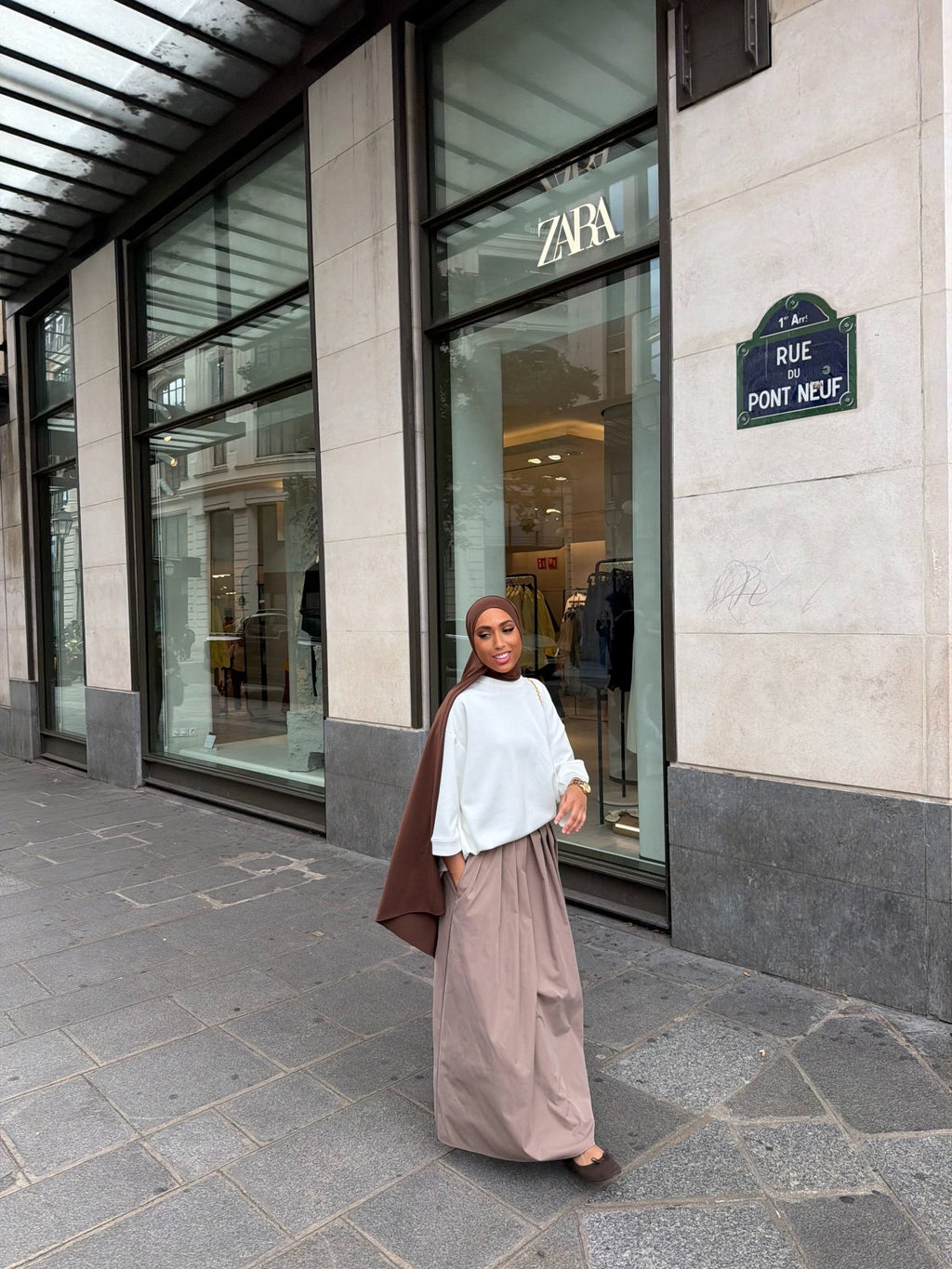 Jupe Louna Sable - TAHIRA