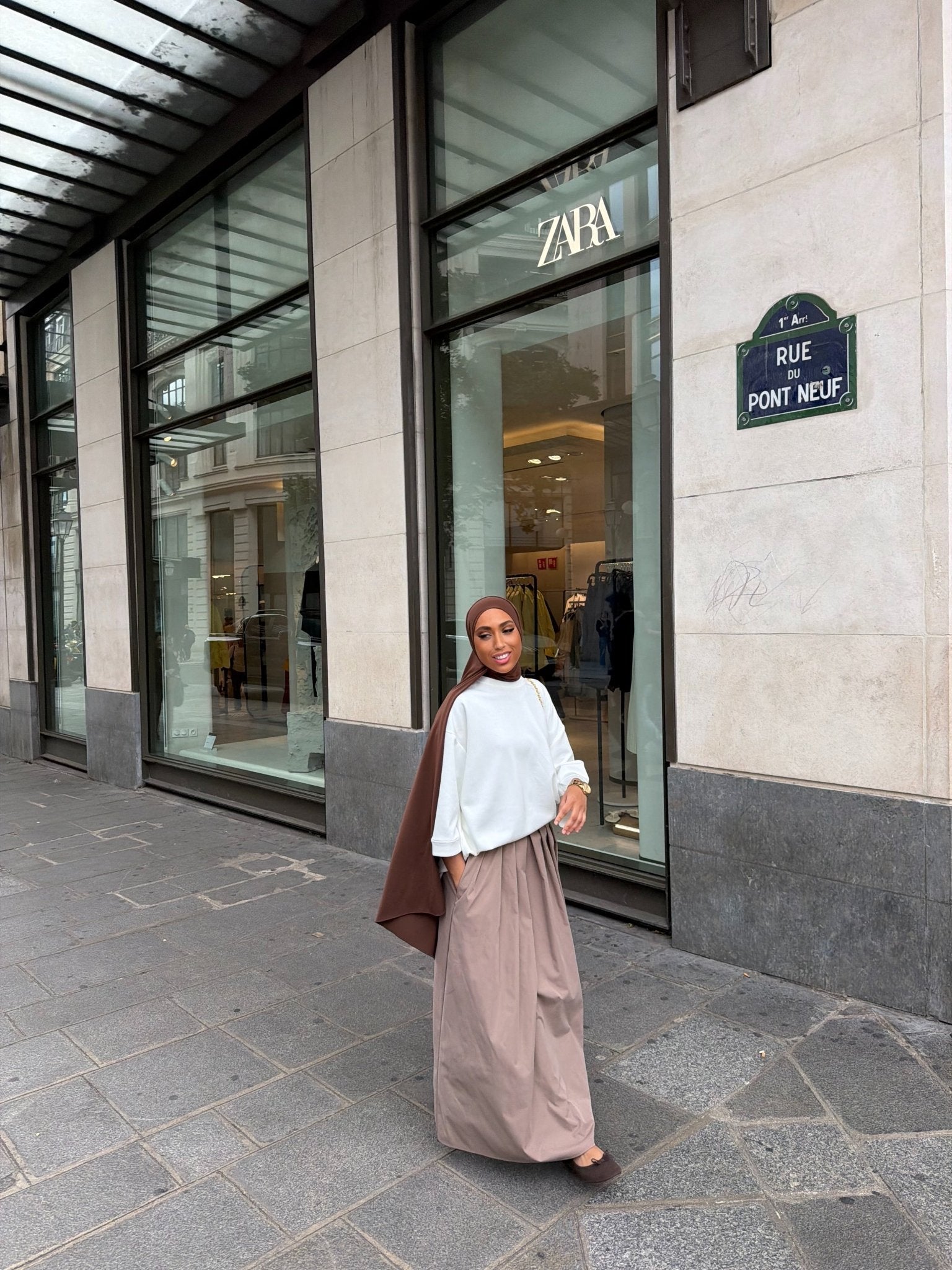 Jupe Louna Sable - TAHIRA