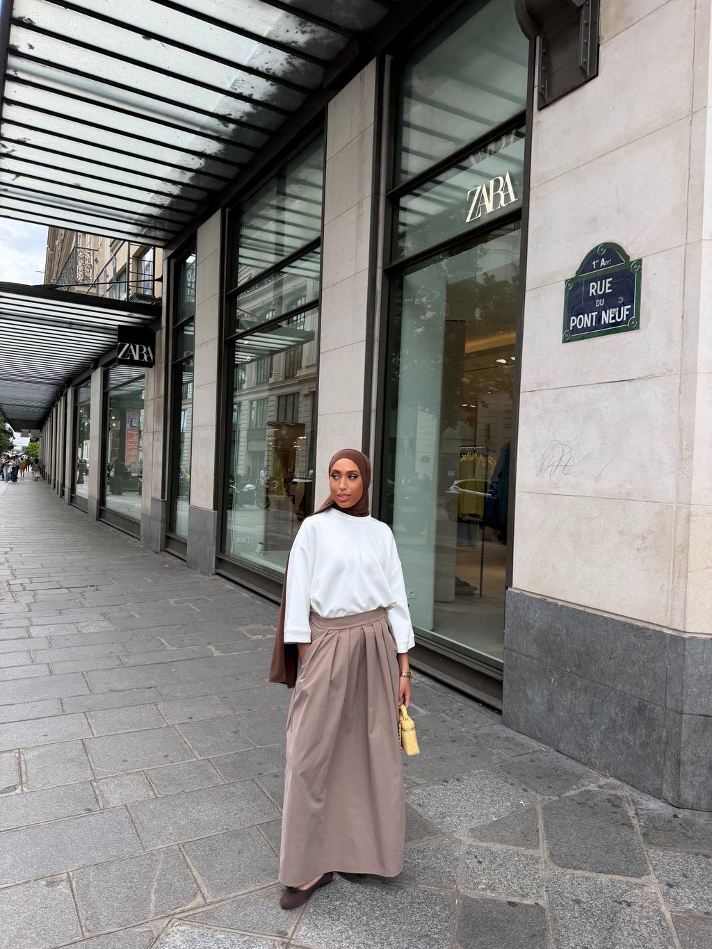Jupe Louna Sable - TAHIRA
