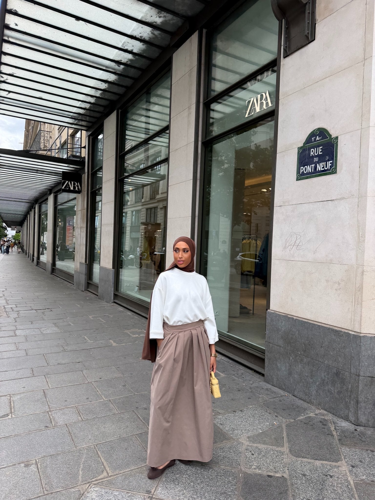 Jupe Louna Sable - TAHIRA