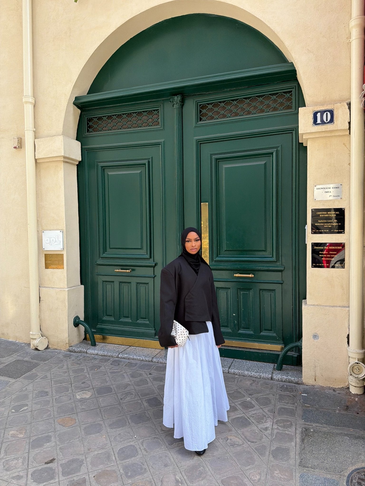 Jupe Monica Blanche - TAHIRA