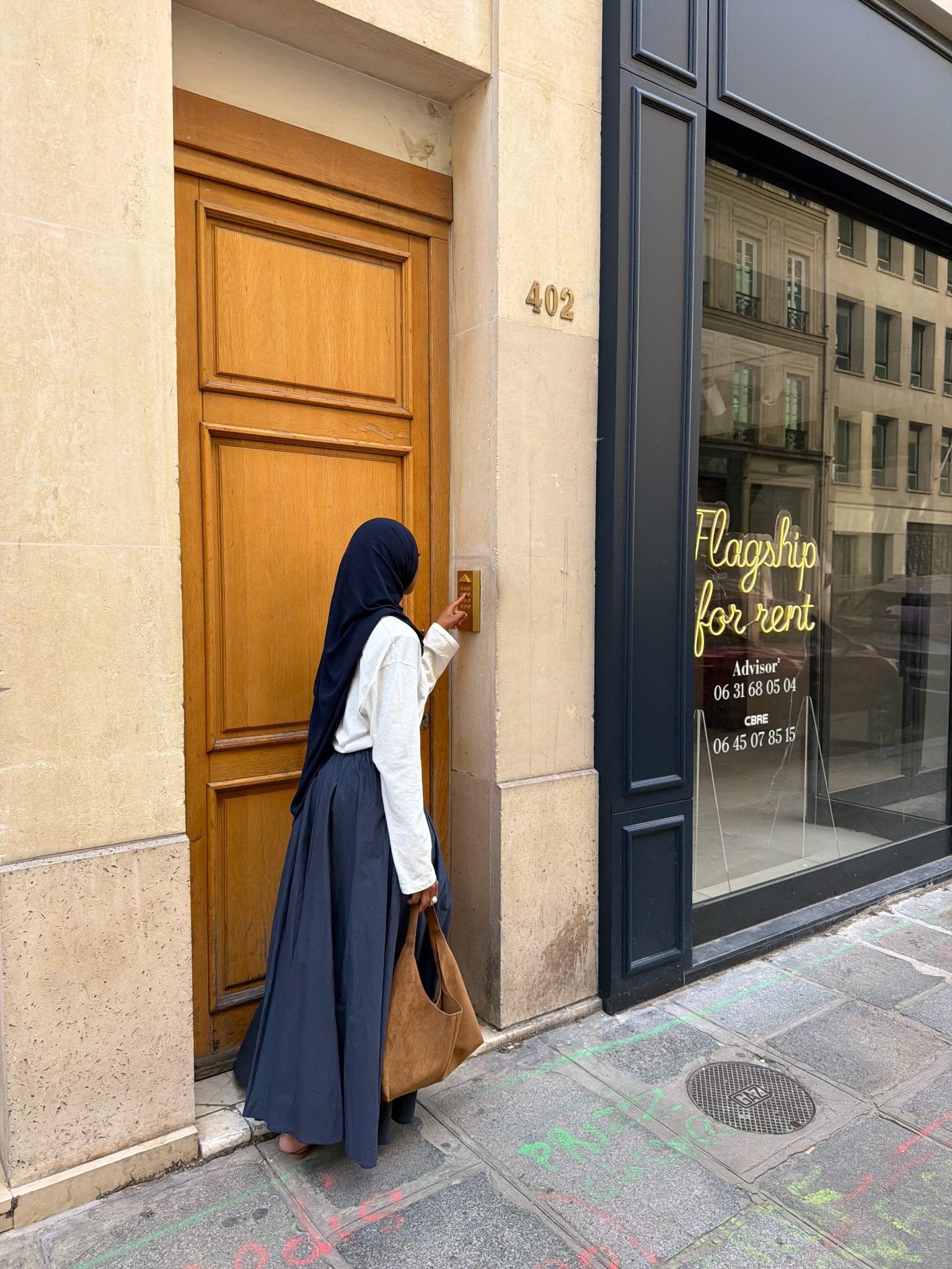 Jupe Monica Bleu Nuit - TAHIRA