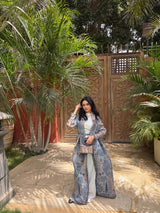 Kimono Alhambra Blauw Mozaïek