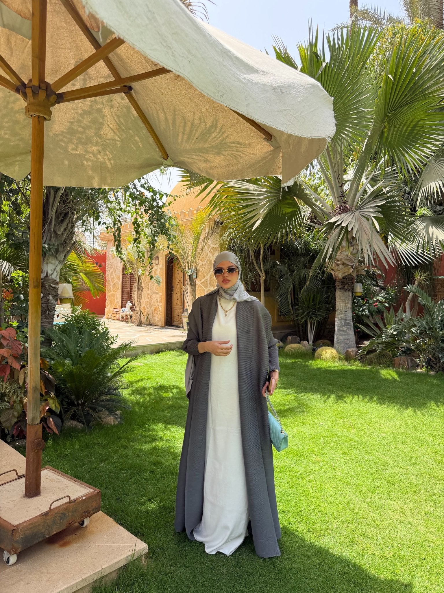 Kimono Alhambra Gris Anthracite - TAHIRA