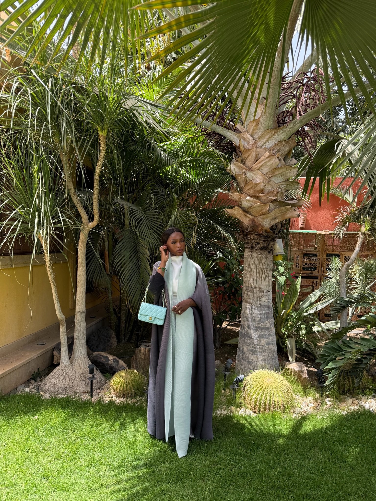 Kimono Alhambra Gris Dégradé - TAHIRA