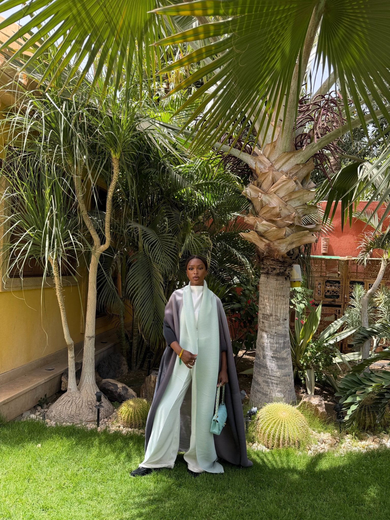 Kimono Alhambra Gris Dégradé - TAHIRA