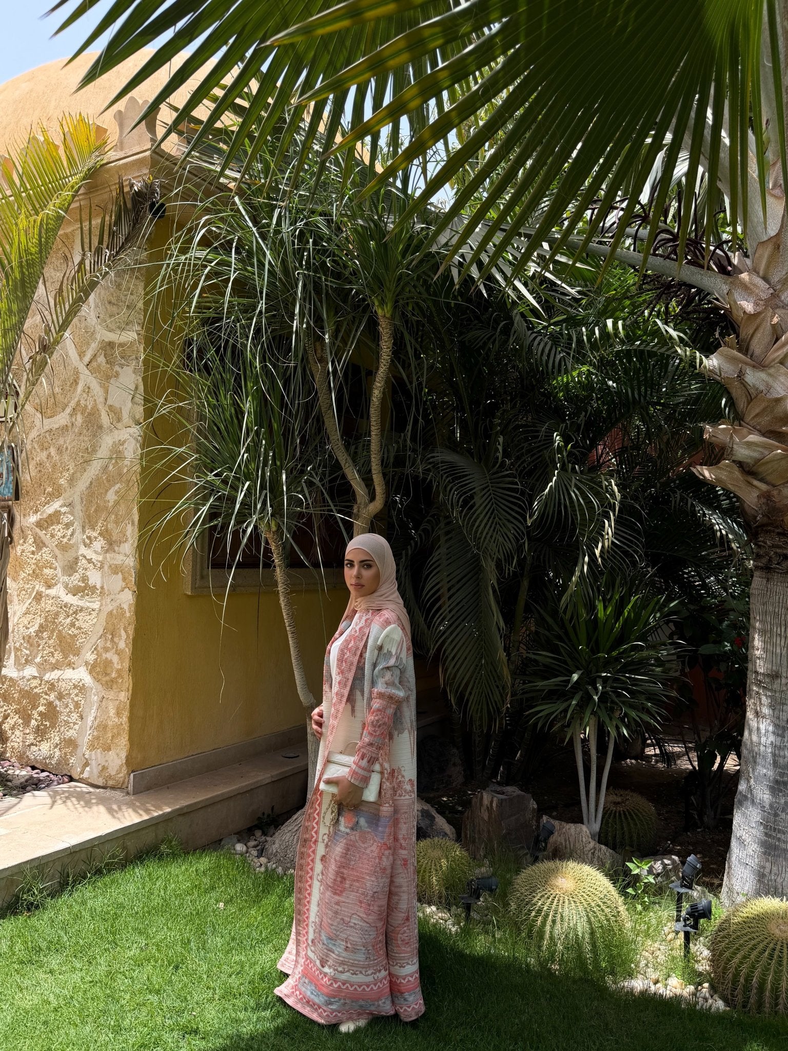 Kimono Alhambra Poudré - TAHIRA