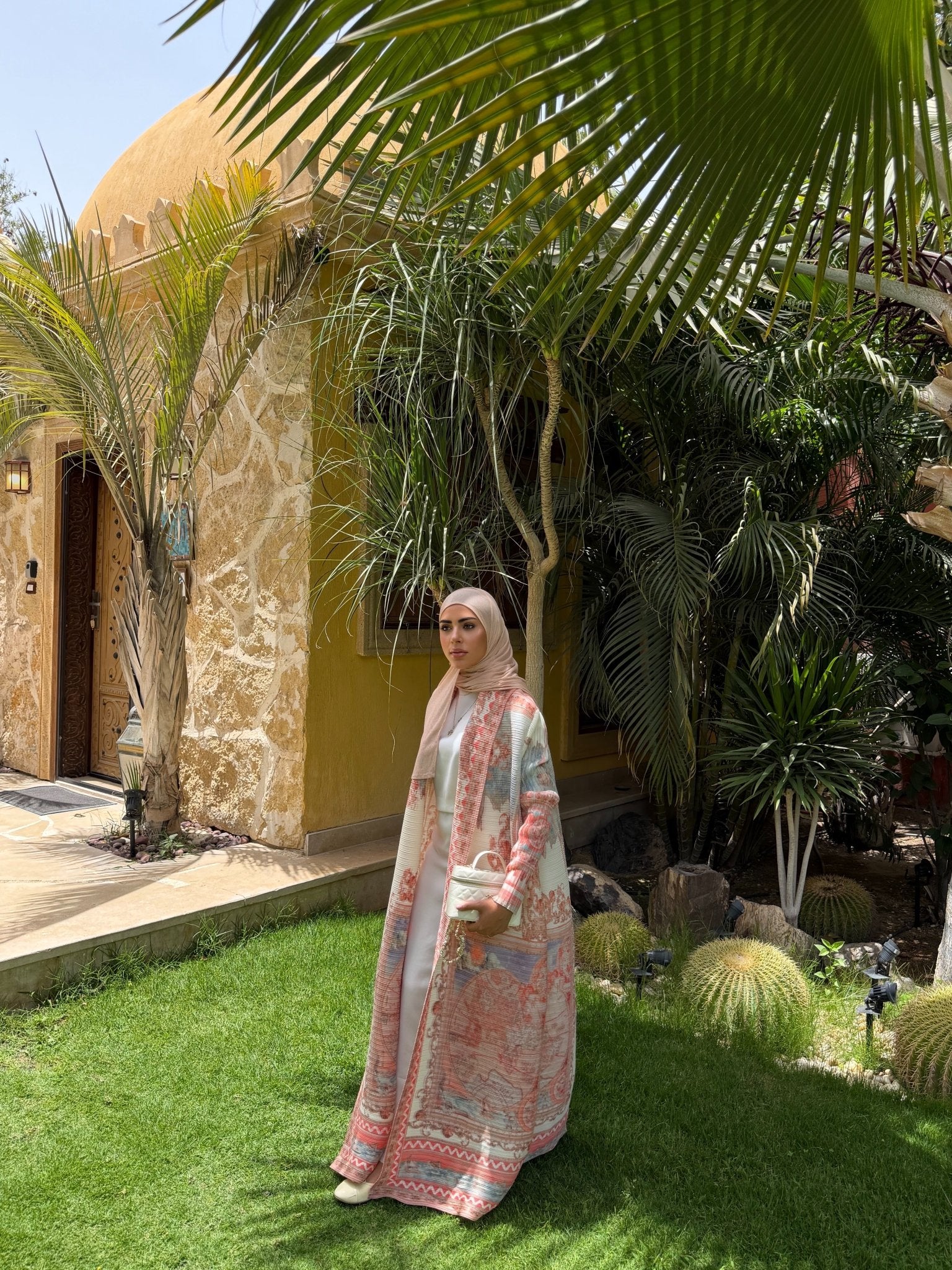 Kimono Alhambra Poudré - TAHIRA