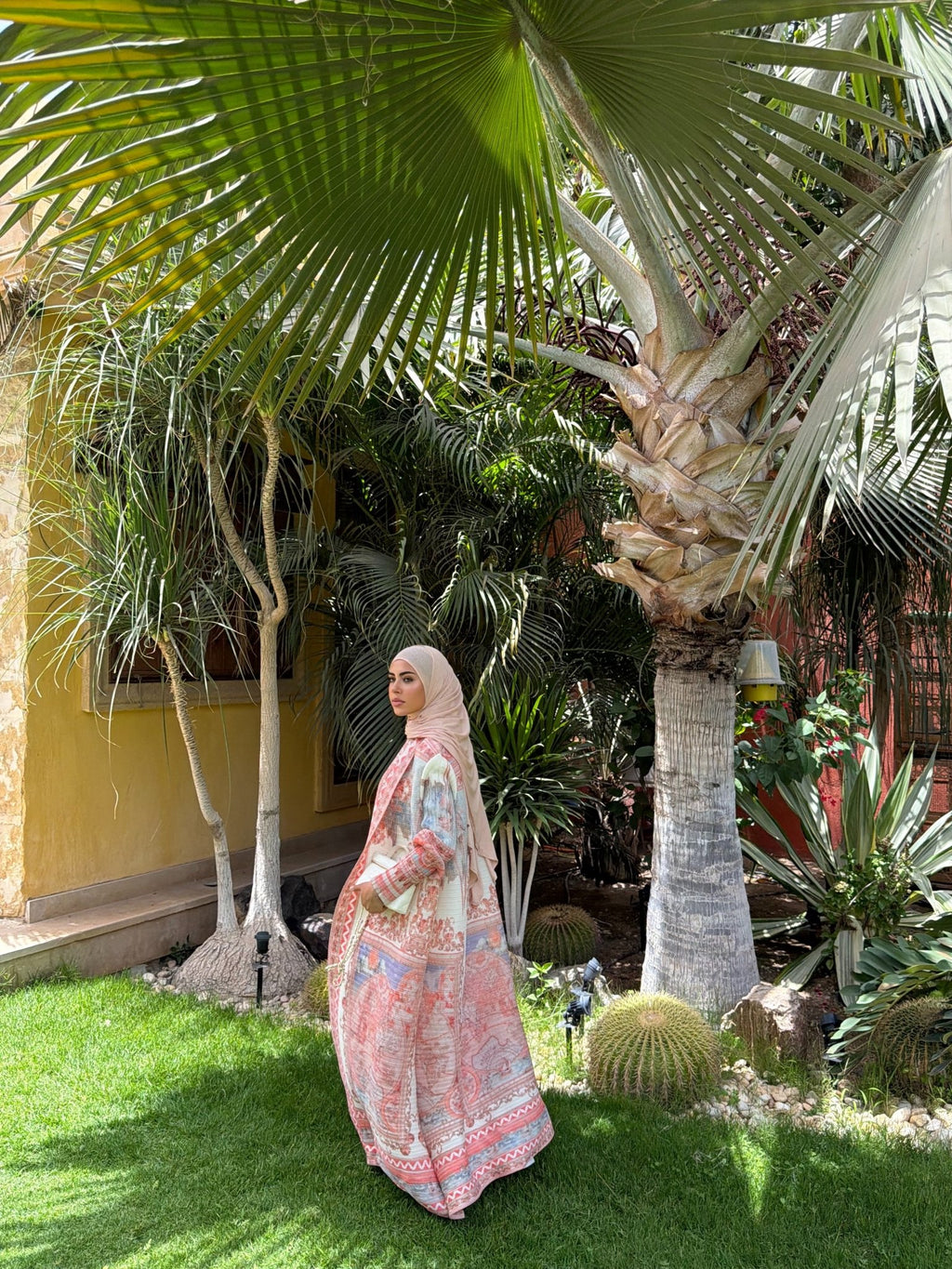 Kimono Alhambra Poudré - TAHIRA