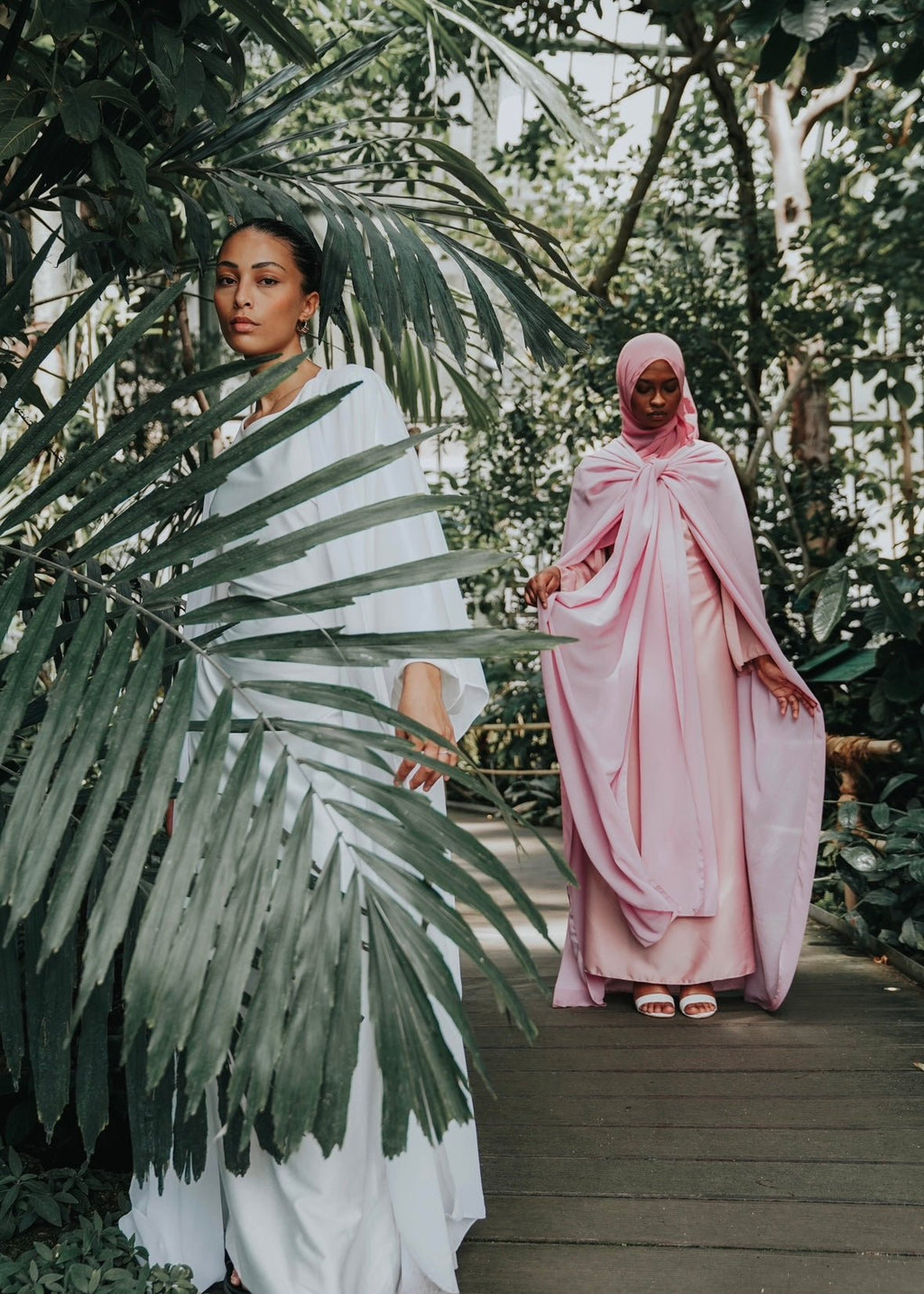 Kimono en Crêpe Phillipine Rose - TAHIRA