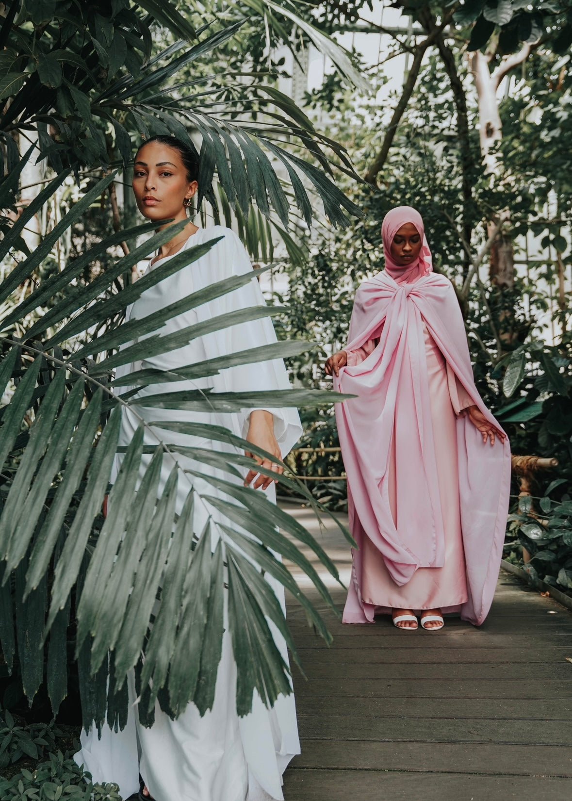 Kimono en Crêpe Phillipine Rose - TAHIRA