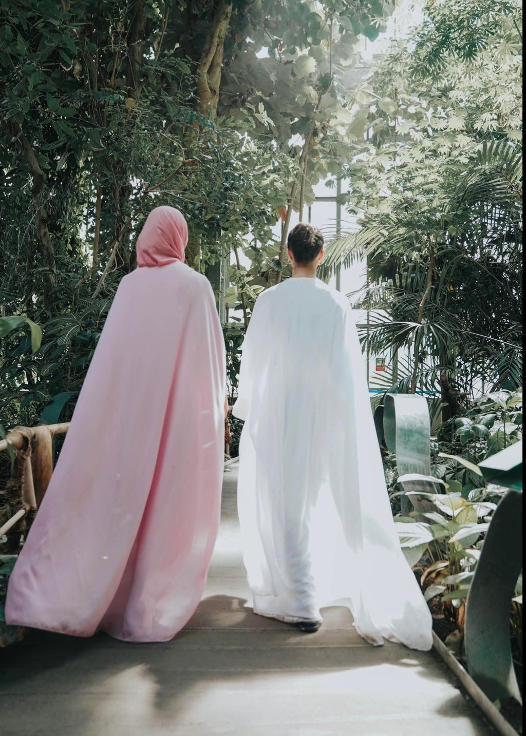 Kimono en Crêpe Phillipine Rose - TAHIRA