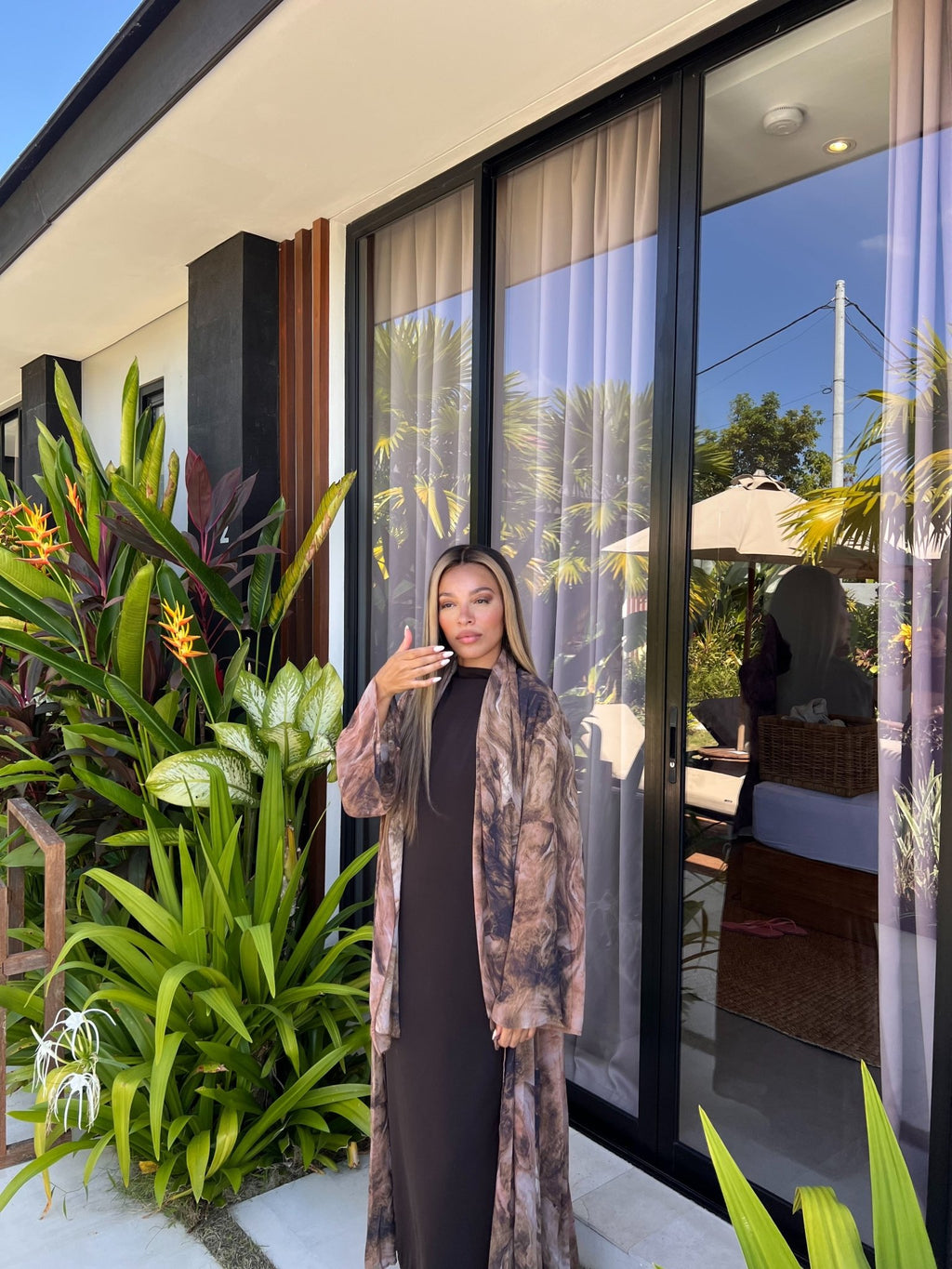 Kimono Noor - Marron - TAHIRA