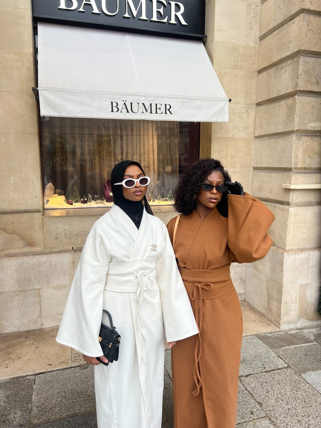 Manteau Aïko Blanc - TAHIRA