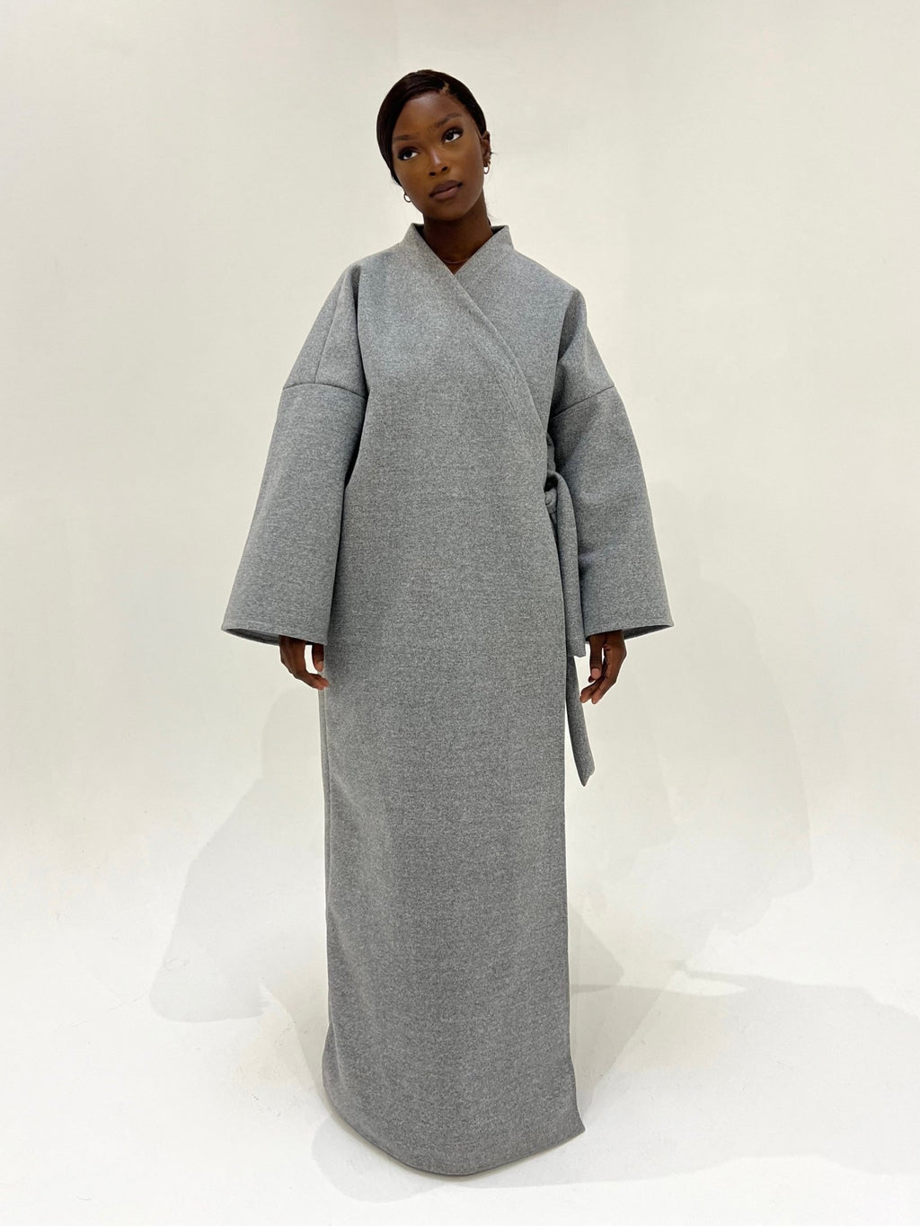 Manteau Clara Gris Souris - TAHIRA