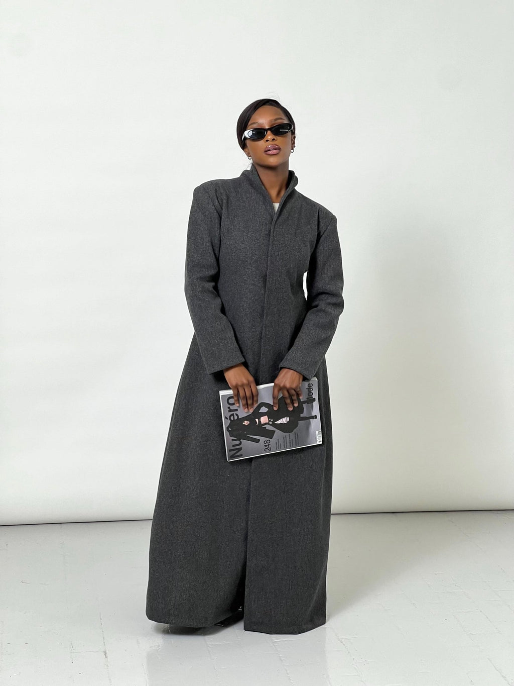 Manteau Oria Anthracite - TAHIRA