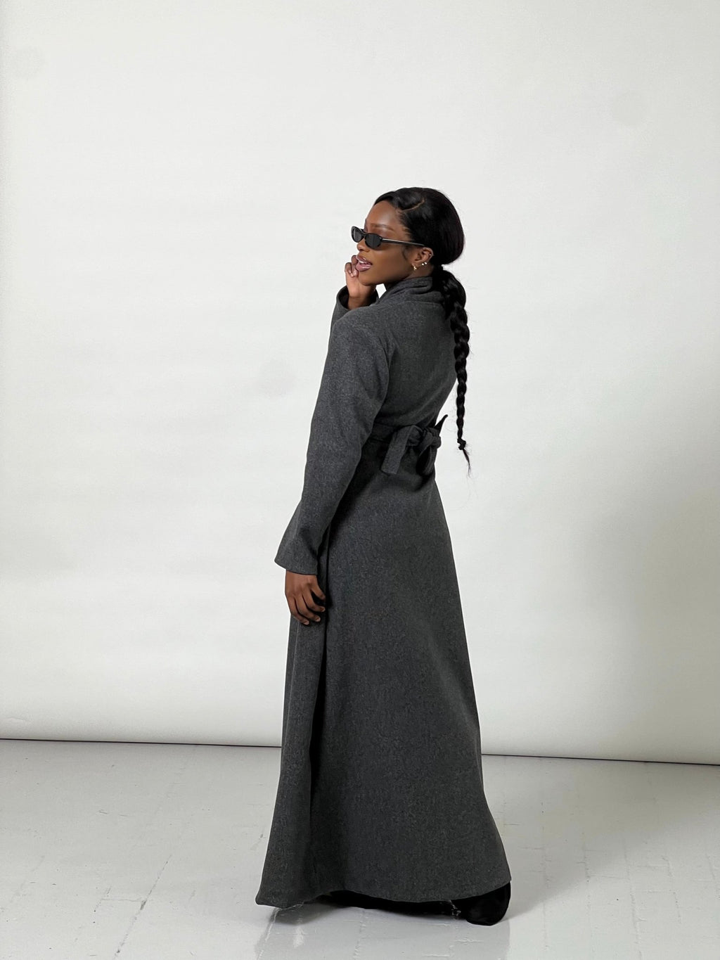 Manteau Oria Anthracite - TAHIRA