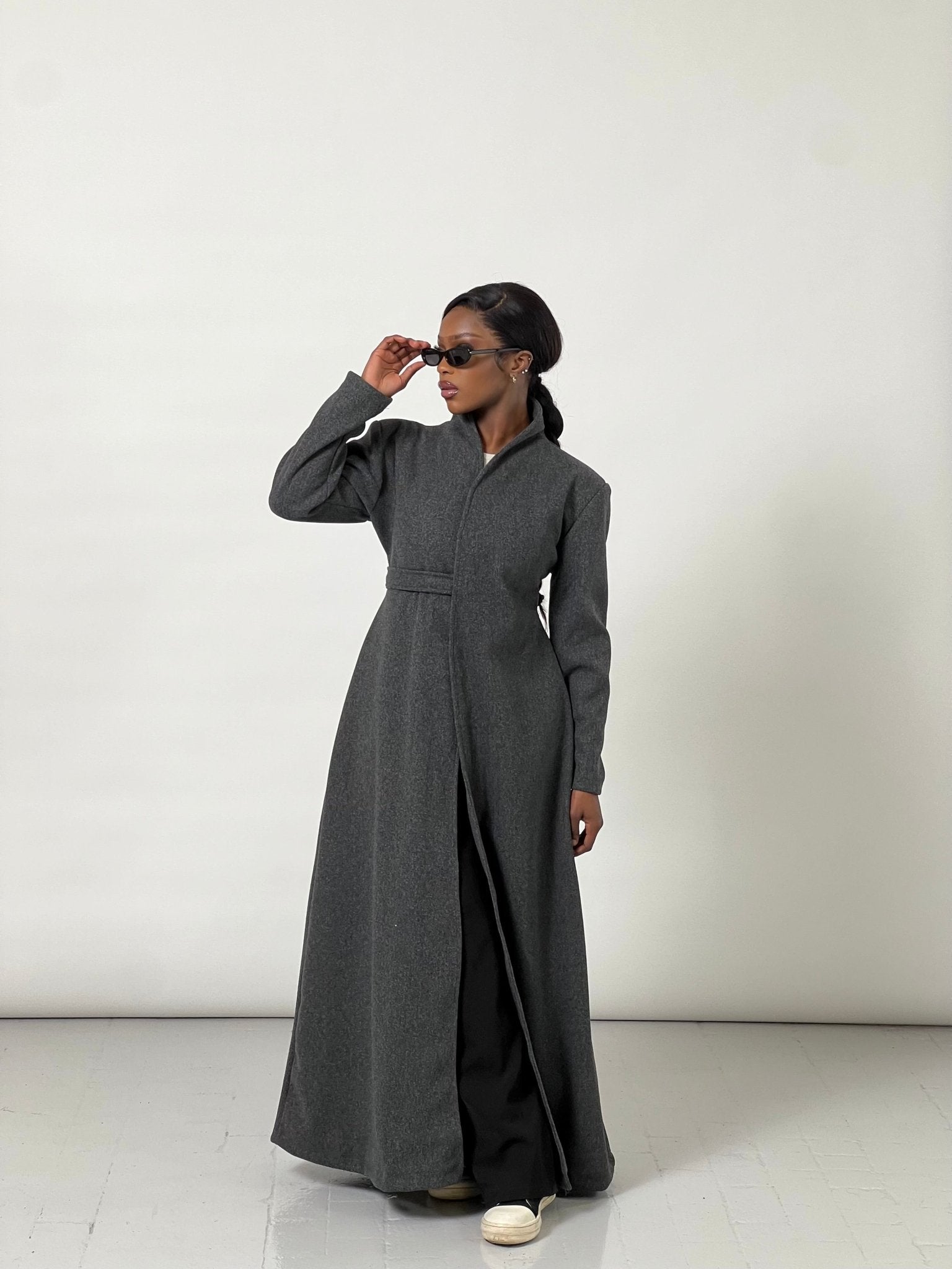 Manteau Oria Anthracite - TAHIRA