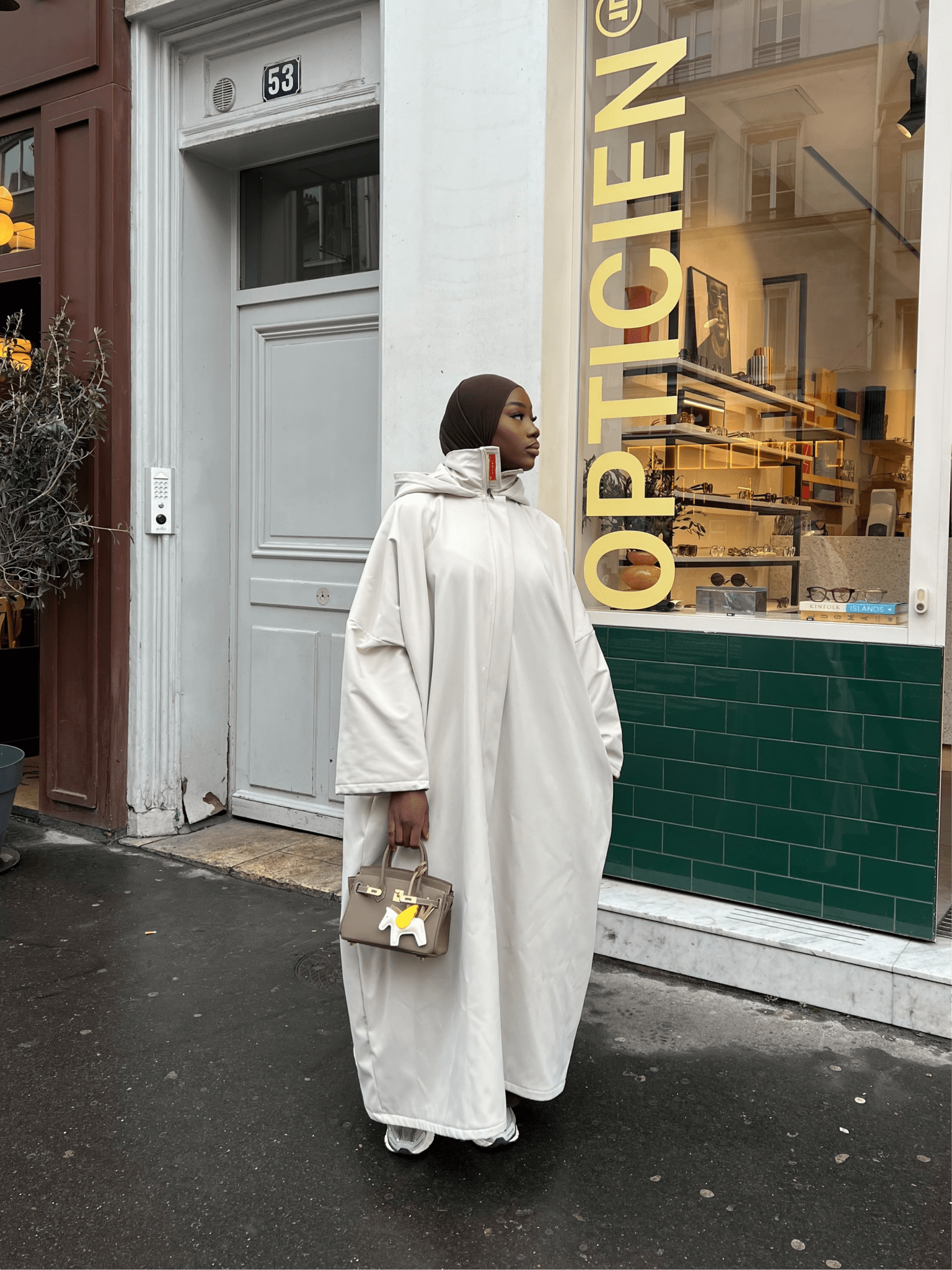 Manteau Sakurai Kunashi Version 2 Beige - TAHIRA