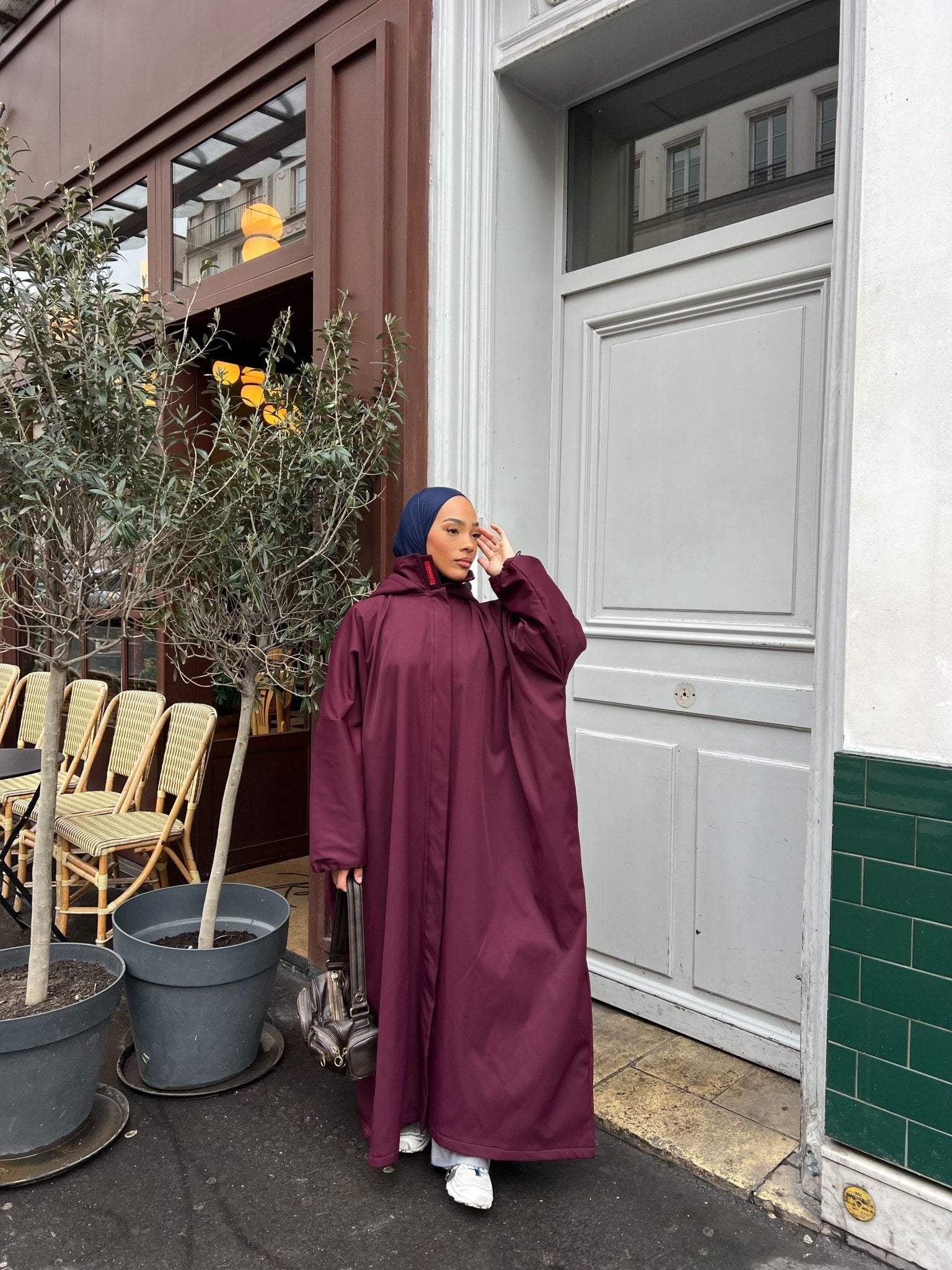 Manteau Sakurai Kunashi Version 2 Bordeau - TAHIRA