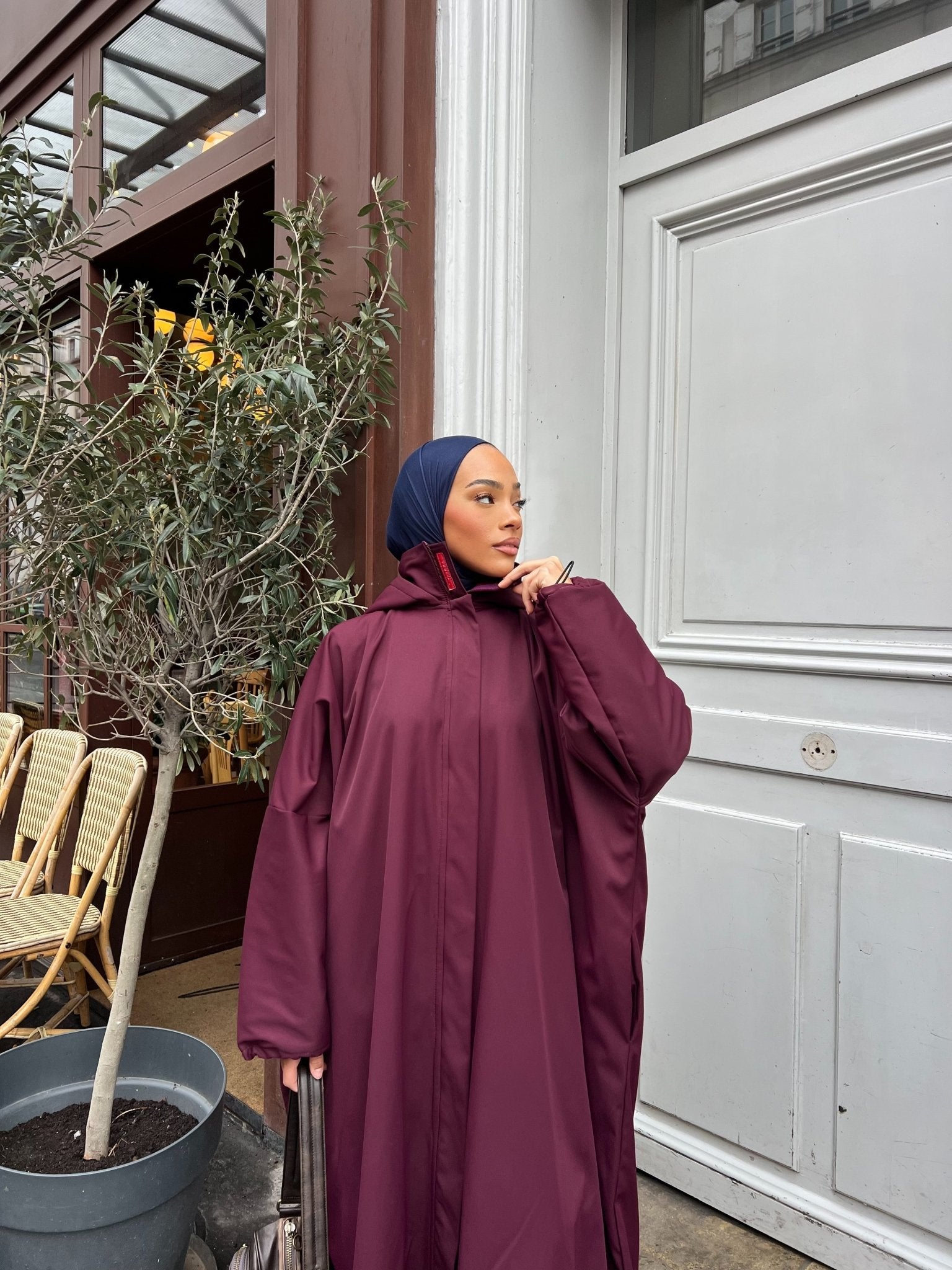 Manteau Sakurai Kunashi Version 2 Bordeau - TAHIRA