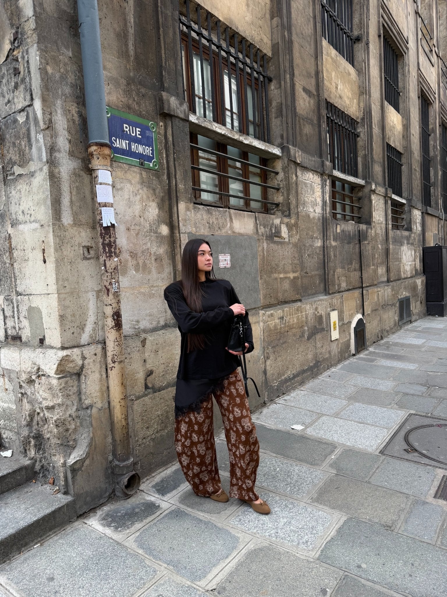 Pantalon Barrel Arama Rouille - TAHIRA