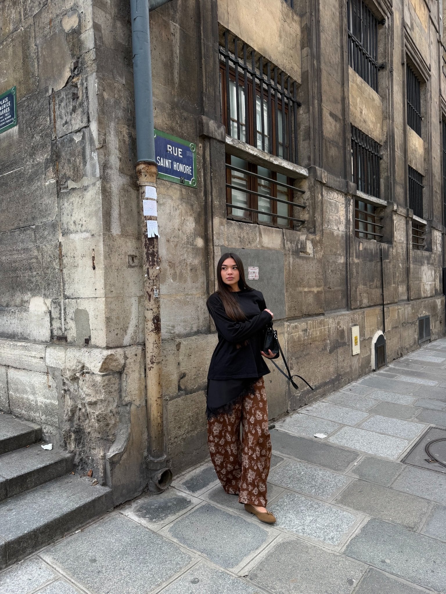 Pantalon Barrel Arama Rouille - TAHIRA