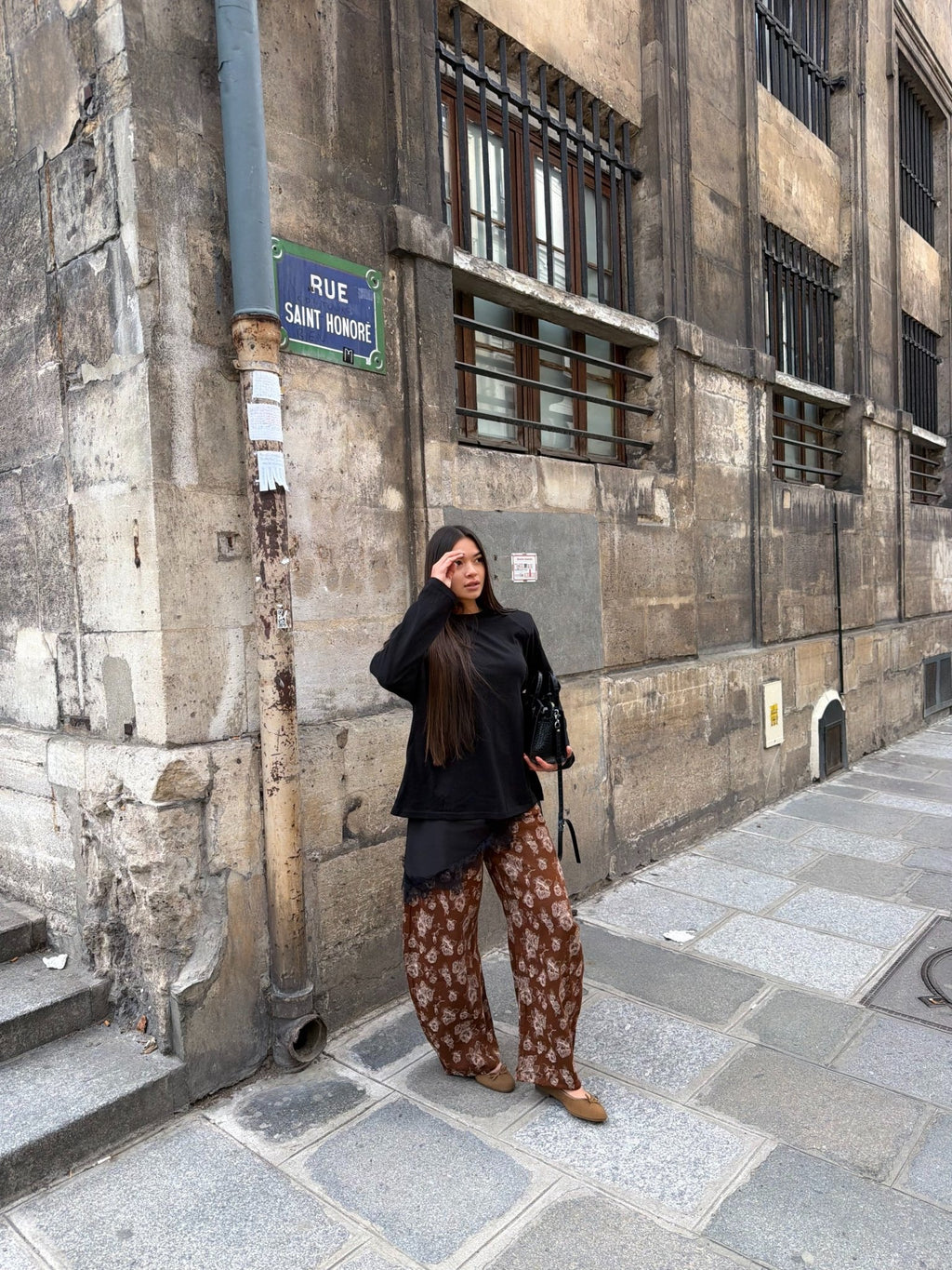 Pantalon Barrel Arama Rouille - TAHIRA