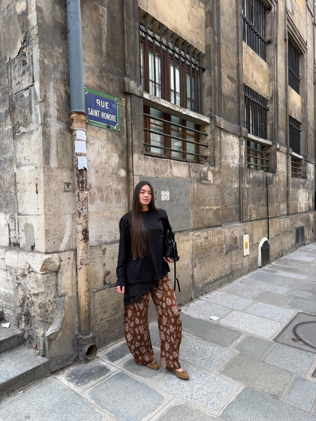 Pantalon Barrel Arama Rouille - TAHIRA
