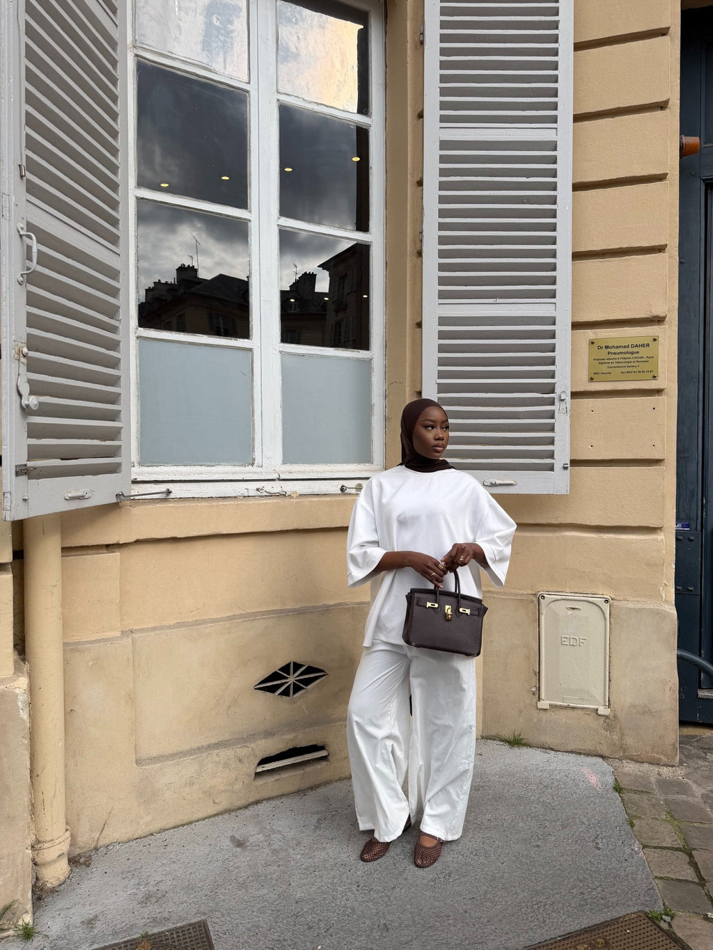 Pantalon Pastel Blanc - TAHIRA
